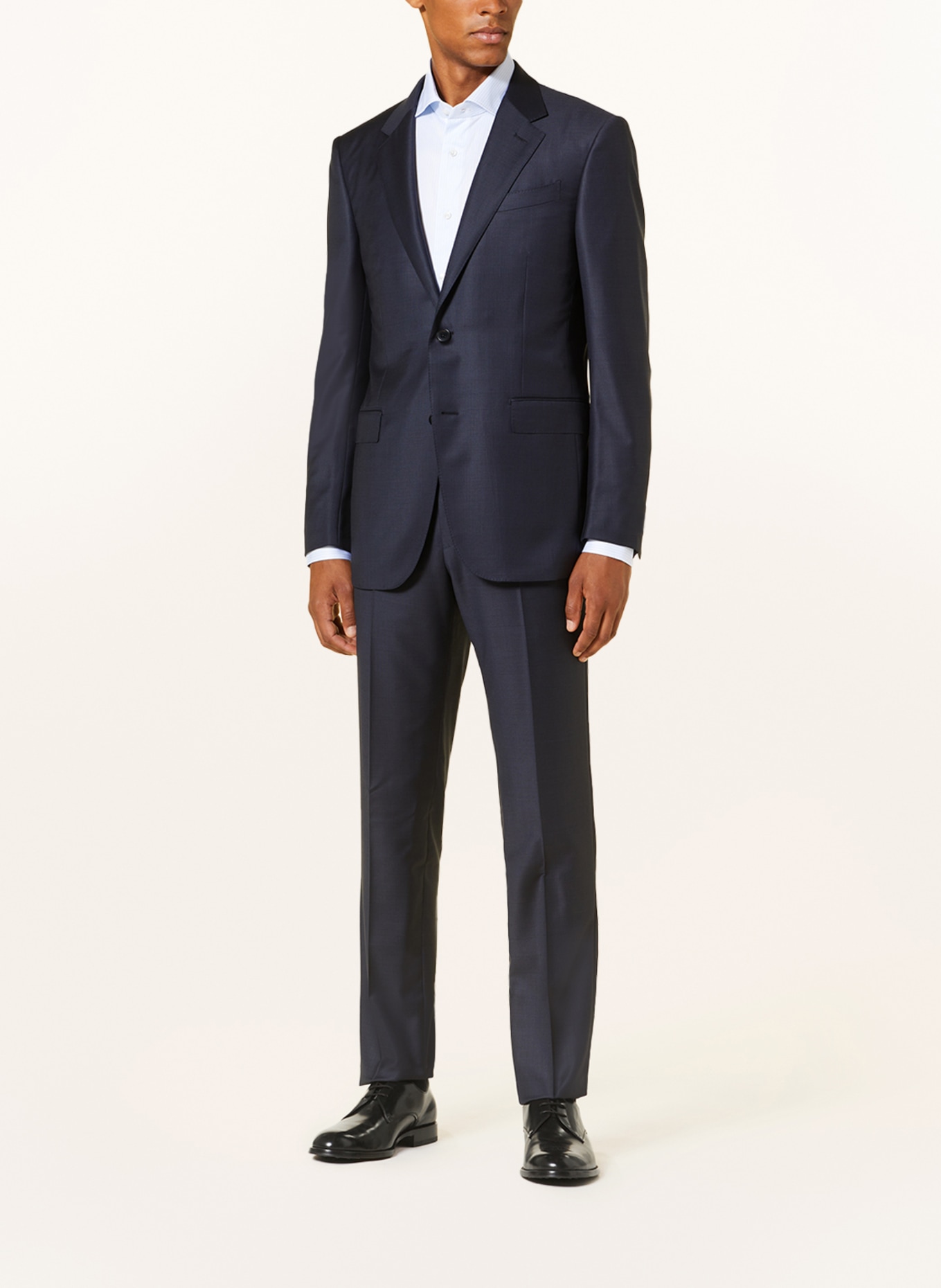 ZEGNA Oblekové kalhoty Regular Fit, Barva: NAVY (Obrázek 2)