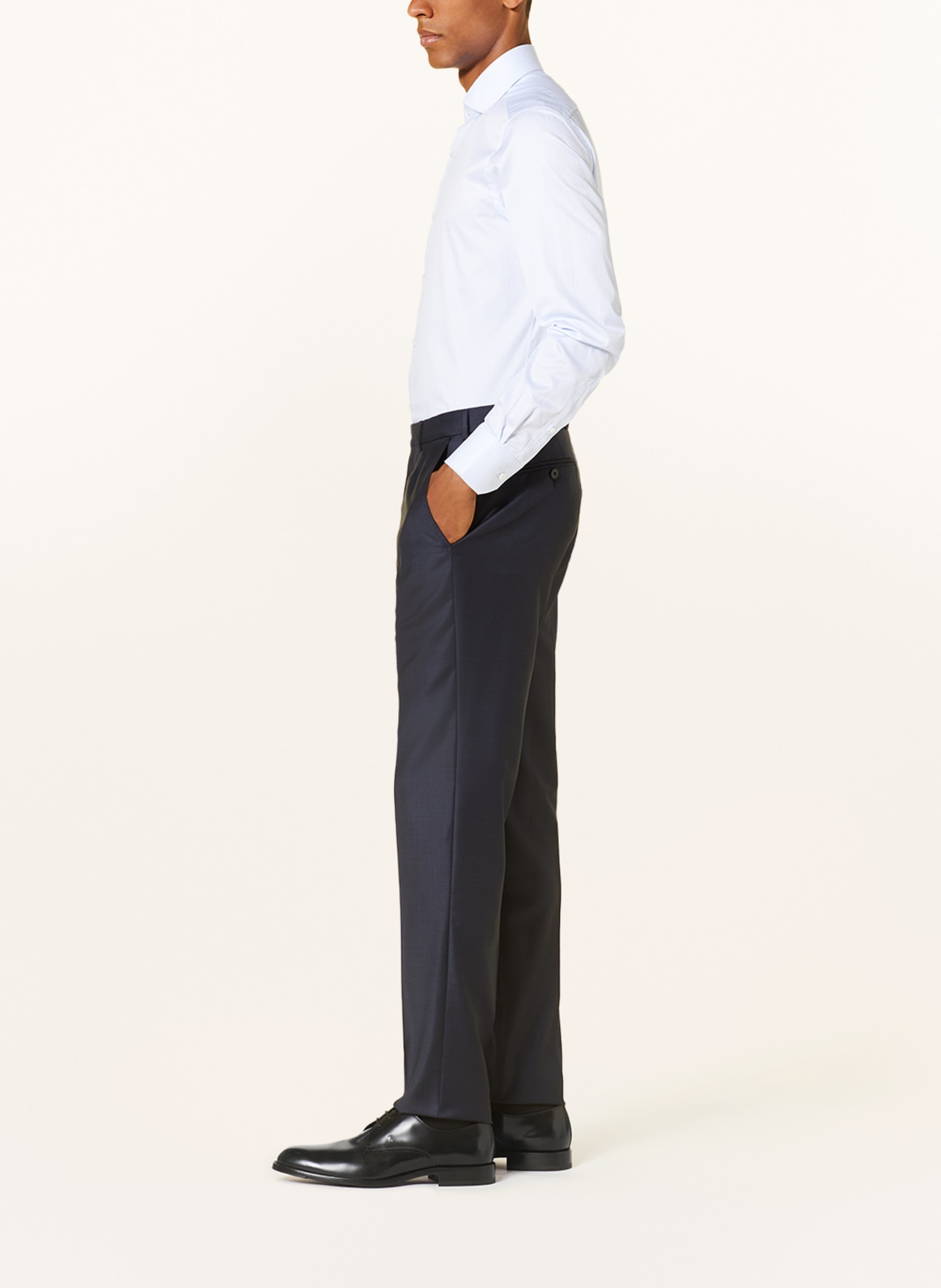 ZEGNA Oblekové kalhoty Regular Fit, Barva: NAVY (Obrázek 5)