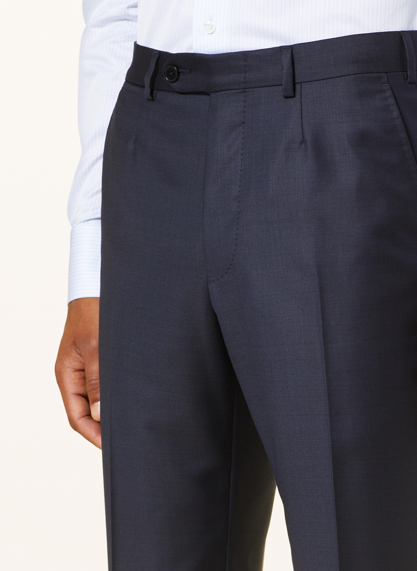ZEGNA Oblekové kalhoty Regular Fit, Barva: NAVY (Obrázek 6)