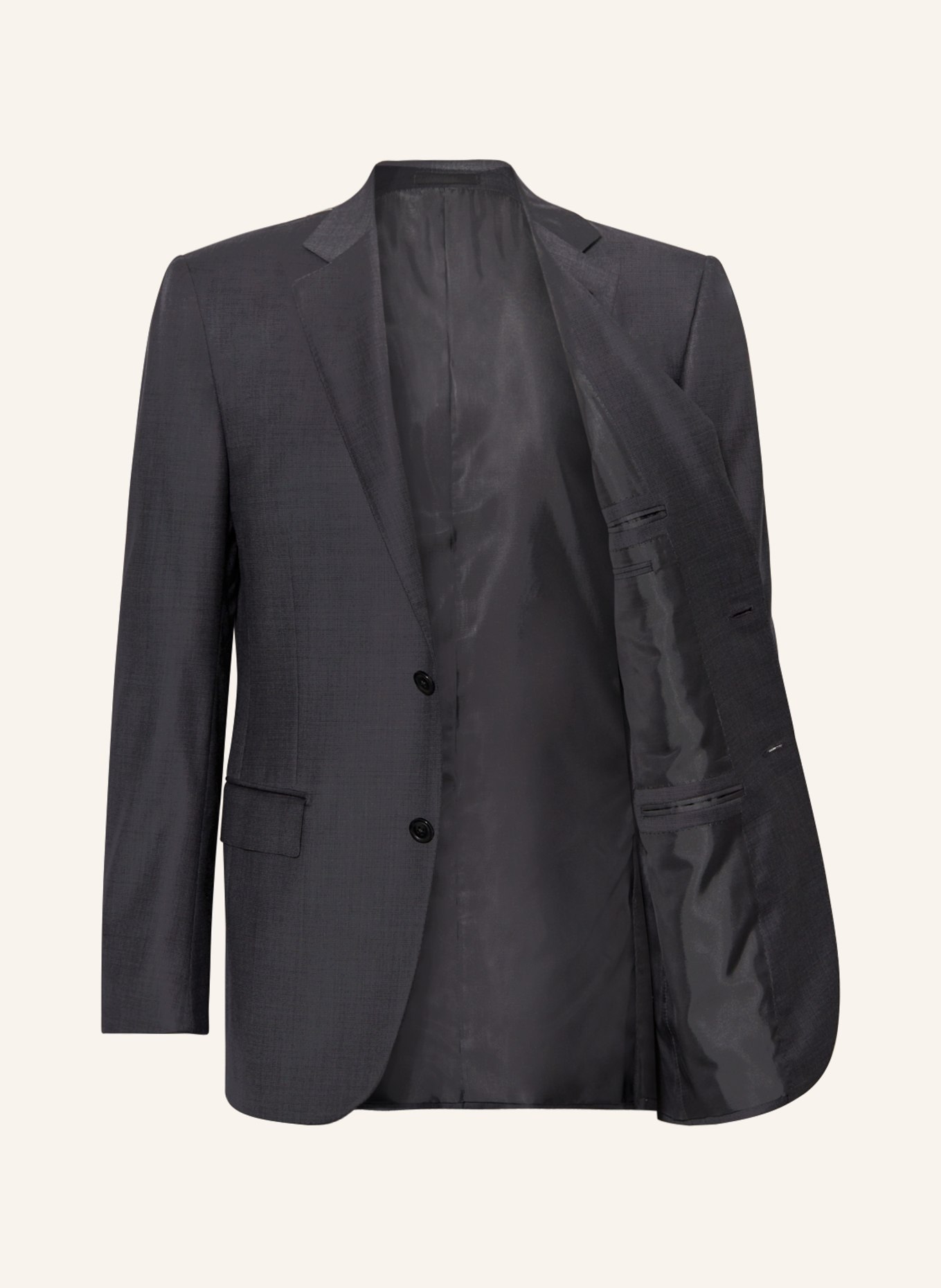 ZEGNA Jacket MILANO slim fit, Color: DARK GRAY (Image 5)