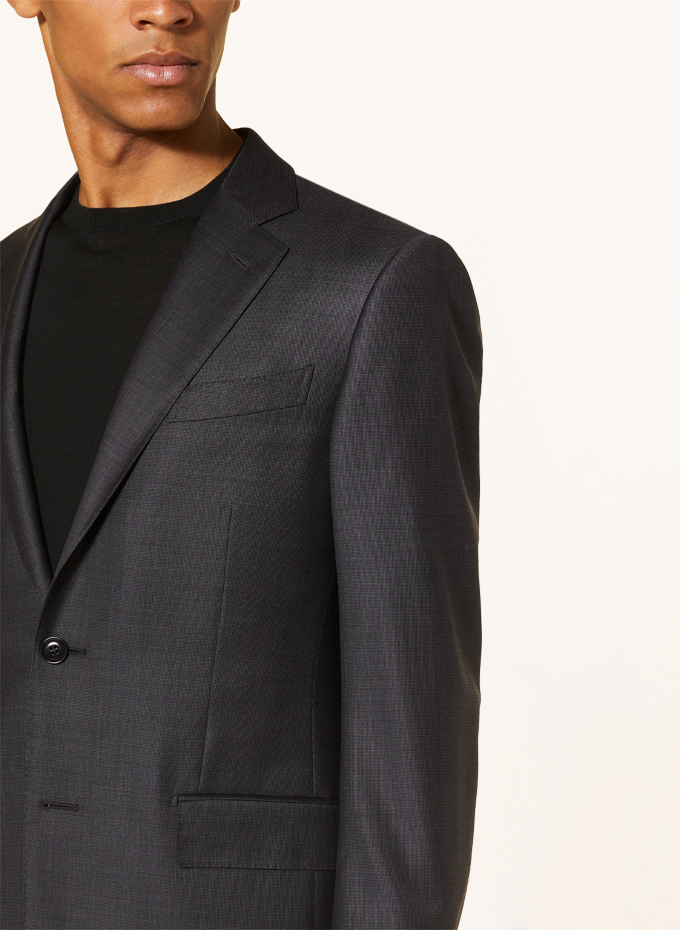 ZEGNA Jacket MILANO slim fit, Color: DARK GRAY (Image 6)