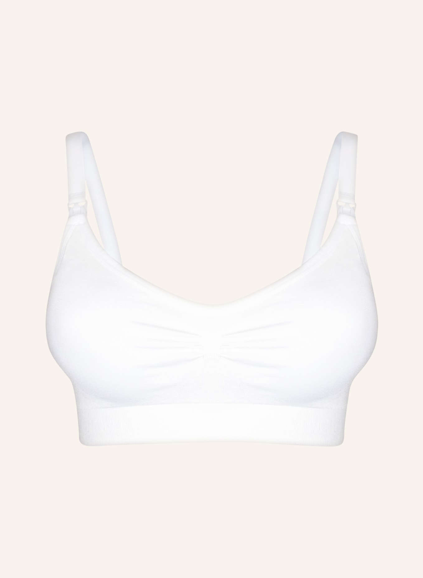 MAGIC Bodyfashion Nursing bra MAMA COMFORT NURSING BRA, Color: WHITE (Image 1)