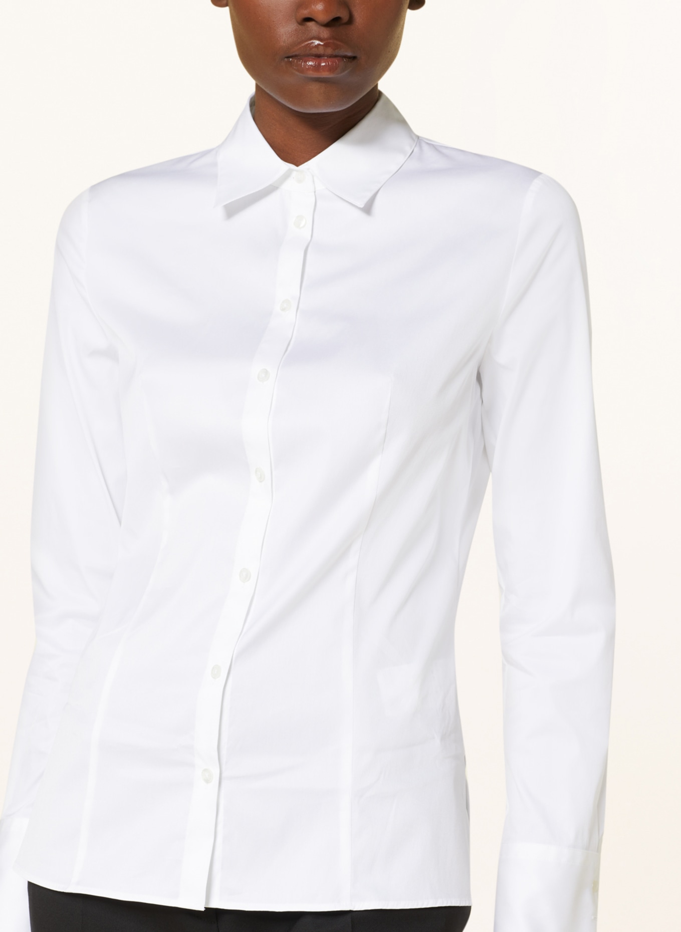 HUGO Shirt blouse, Color: WHITE (Image 4)