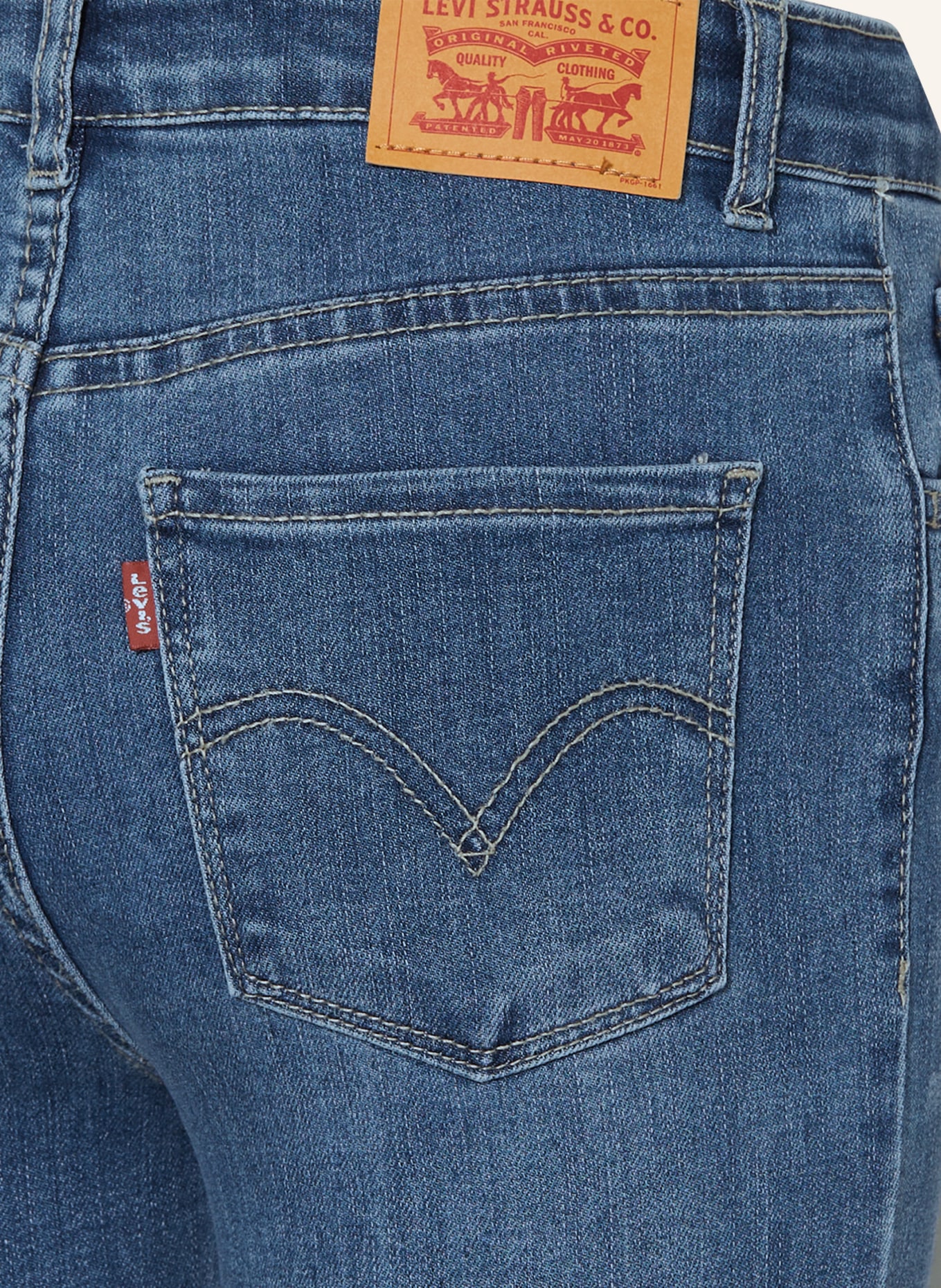 Levi's® Jeans 720 Super Skinny Fit , Farbe: BLAU (Bild 3)