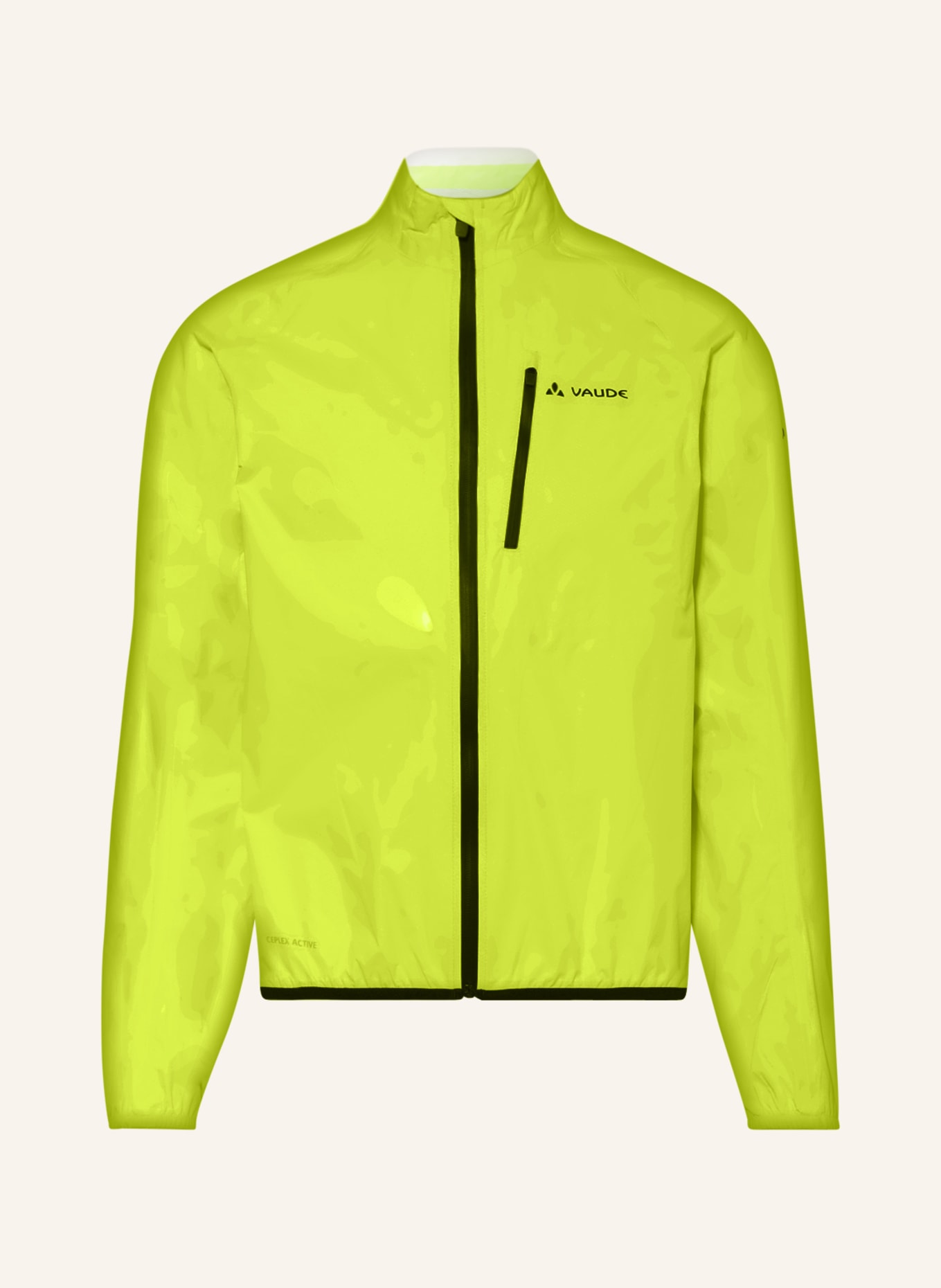 VAUDE Jacket M DROP J III, Color: NEON YELLOW (Image 1)
