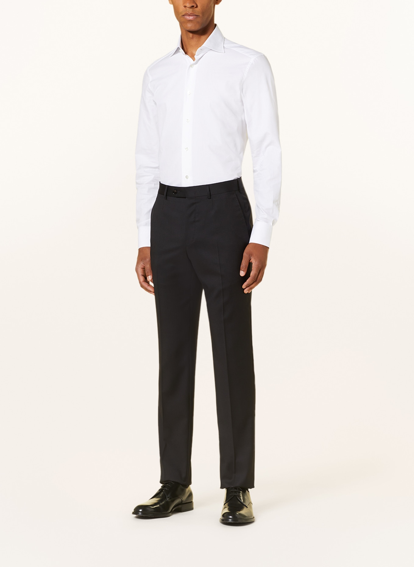 ZEGNA Oblekové kalhoty MILANO Slim Fit, Barva: 525 BLACK (Obrázek 3)