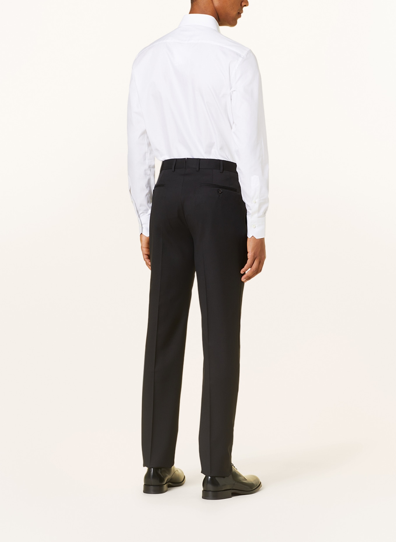 ZEGNA Oblekové kalhoty MILANO Slim Fit, Barva: 525 BLACK (Obrázek 4)