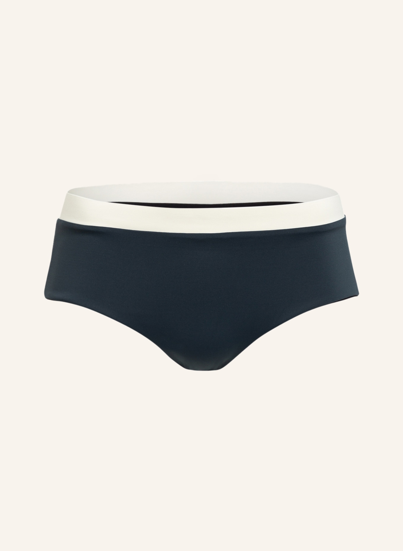 MYMARINI Panty bikini bottoms WITH WHITE reversible , Color: BLACK/ GRAY/ DARK BLUE (Image 1)