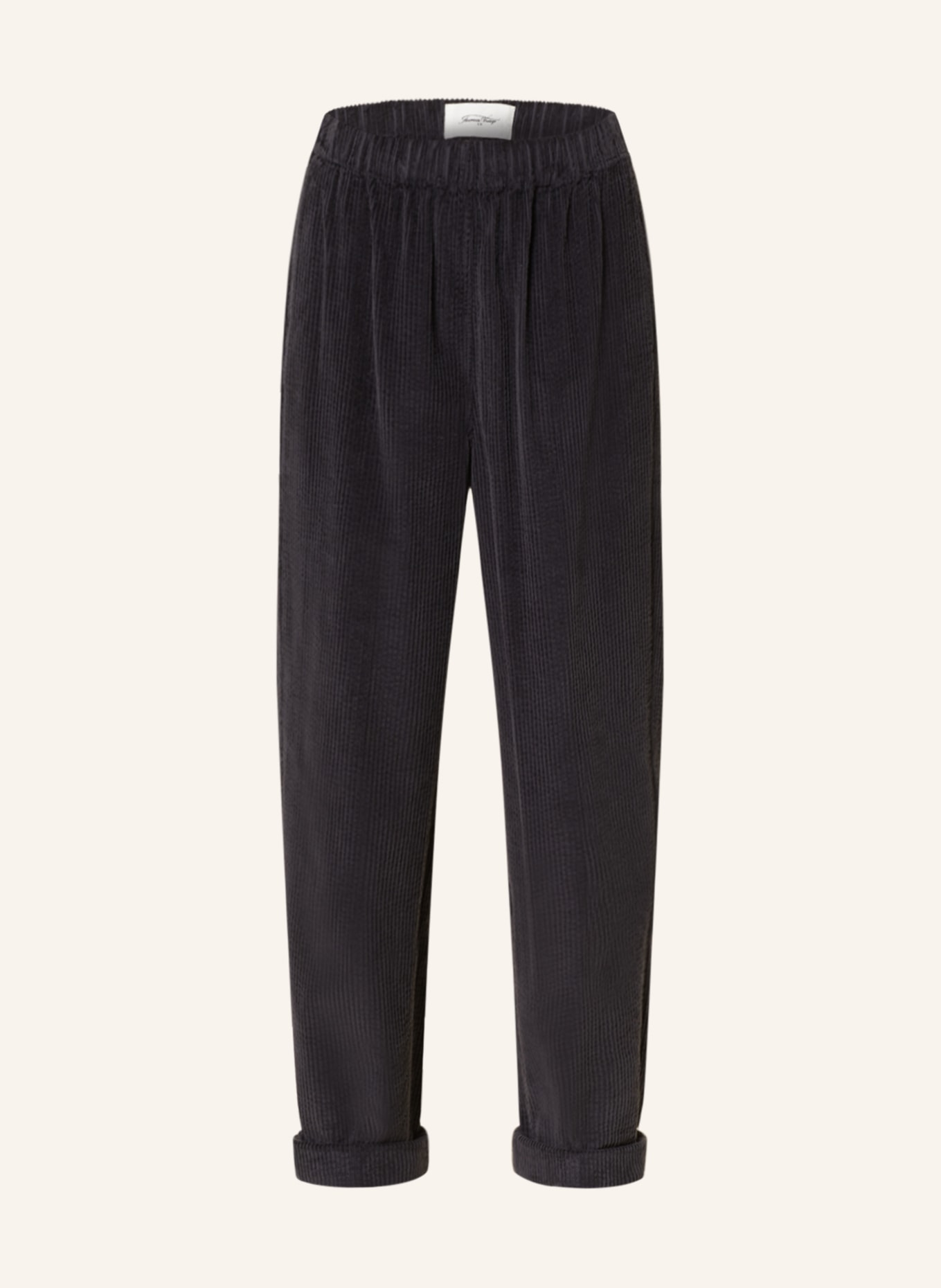 American Vintage Cordhose PADOW: GRAU