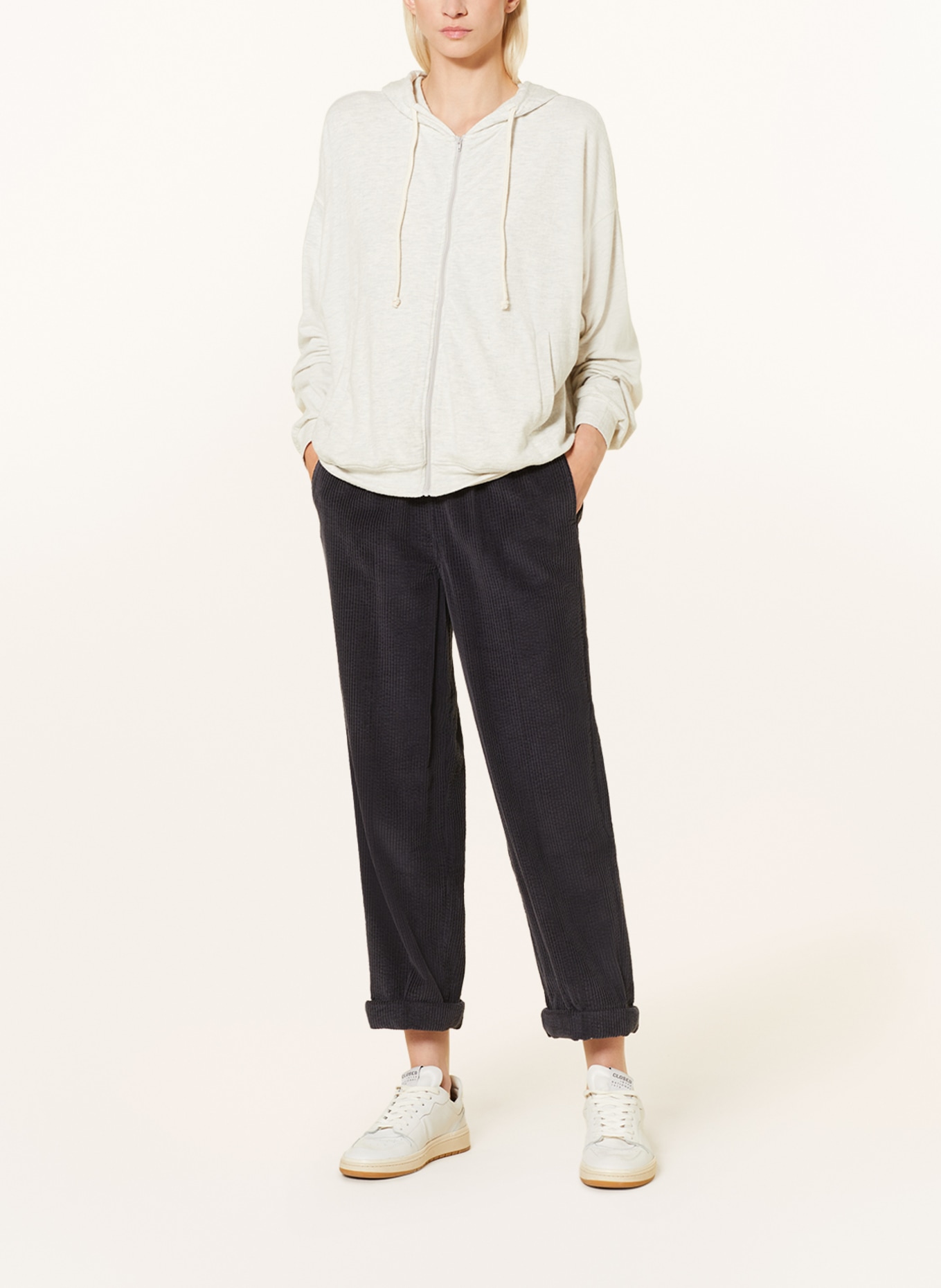 American Vintage Cordhose PADOW: GRAU