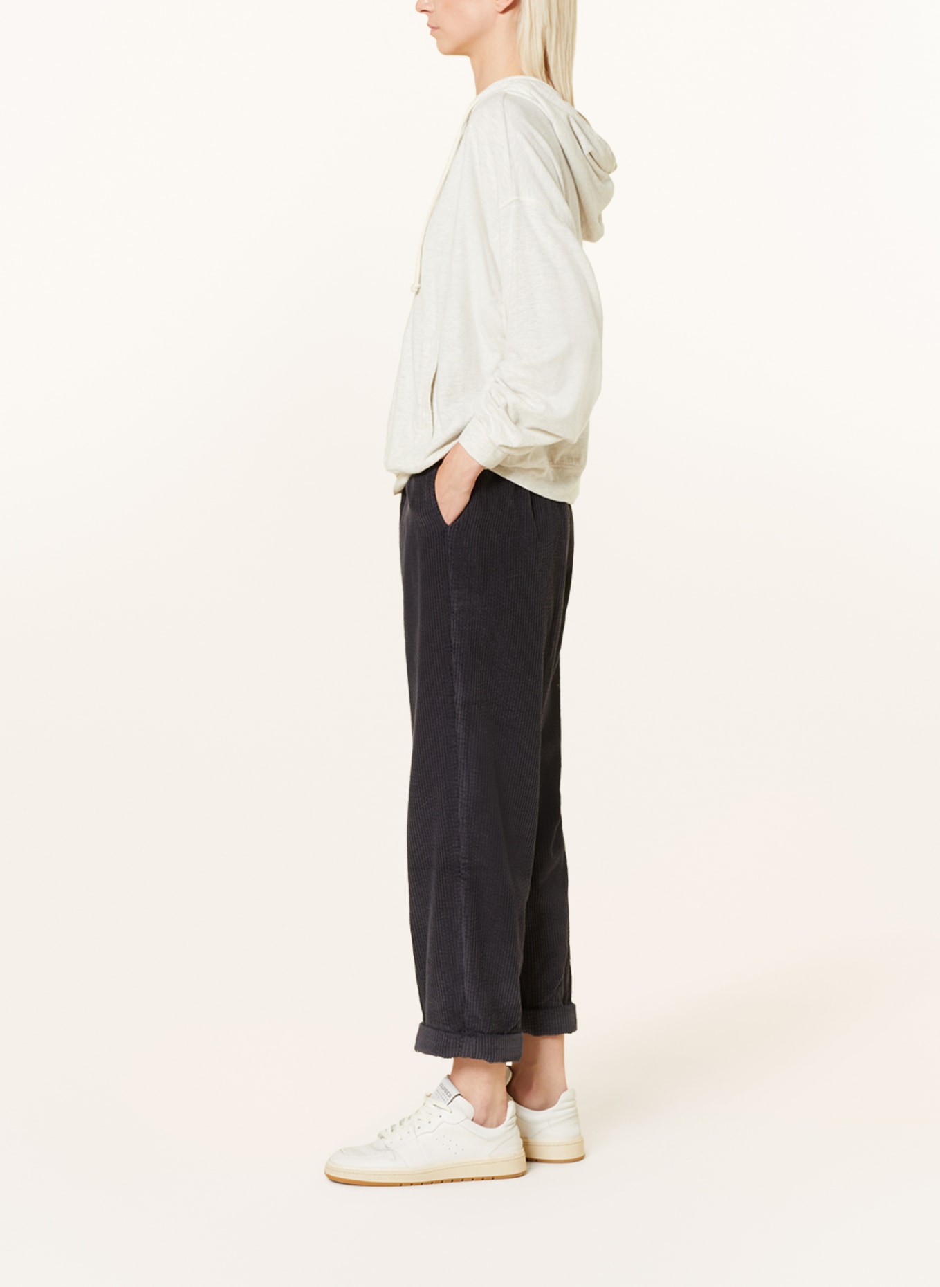 American Vintage Cordhose PADOW: GRAU