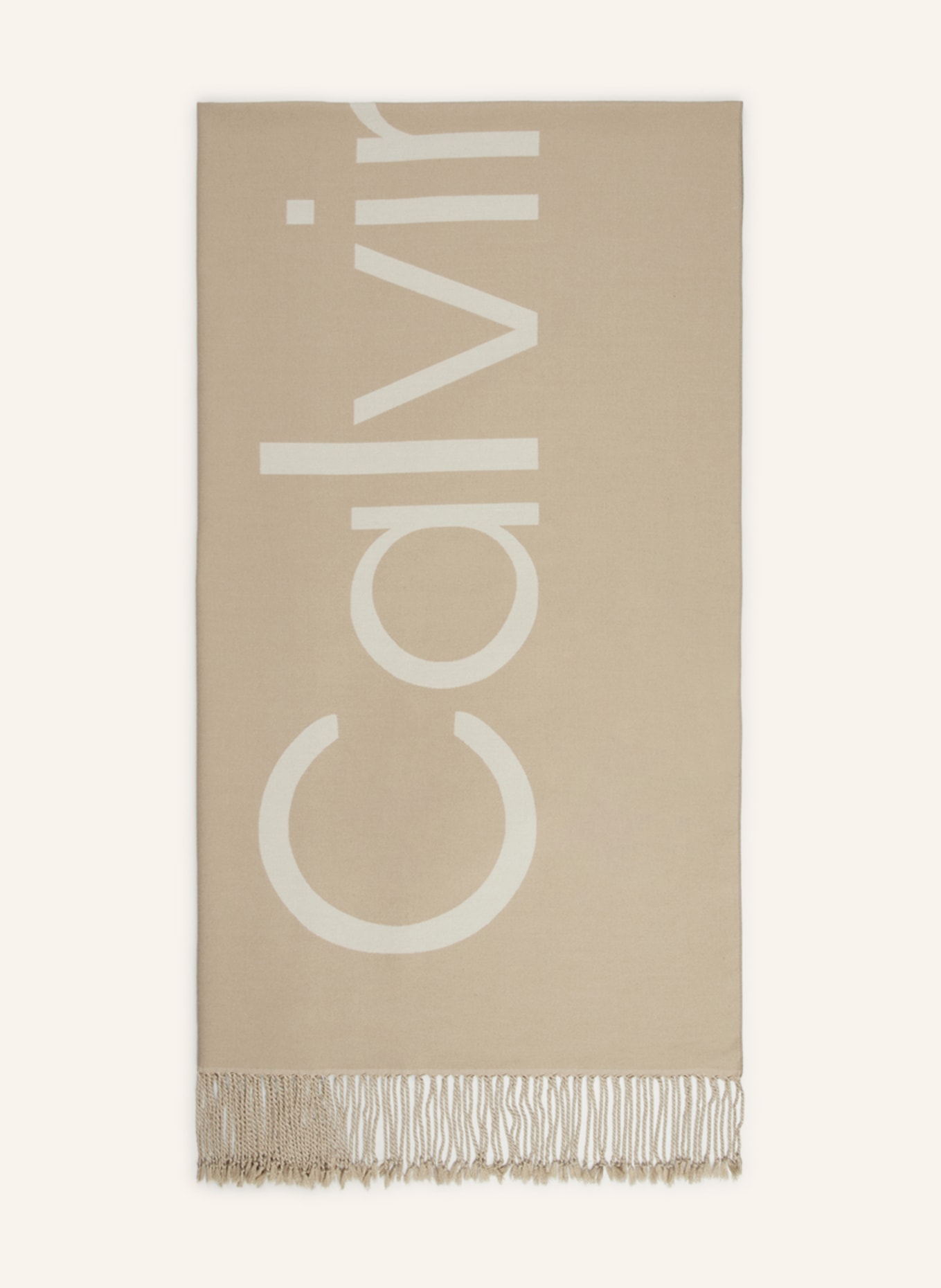 Calvin Klein Schal , Farbe: BEIGE/ CREME (Bild 1)