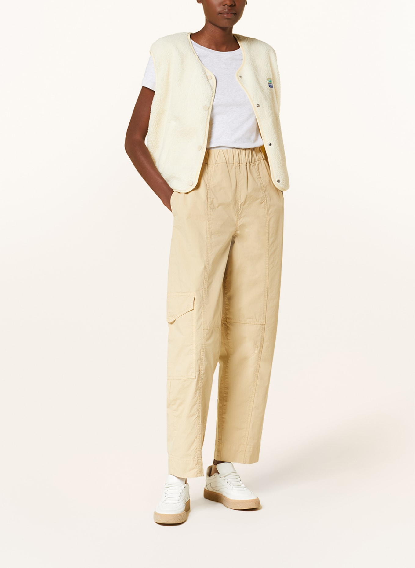 American Vintage T-shirt SONOMA: ARCTIQUE CHINÉ ARCTIC MELANGE