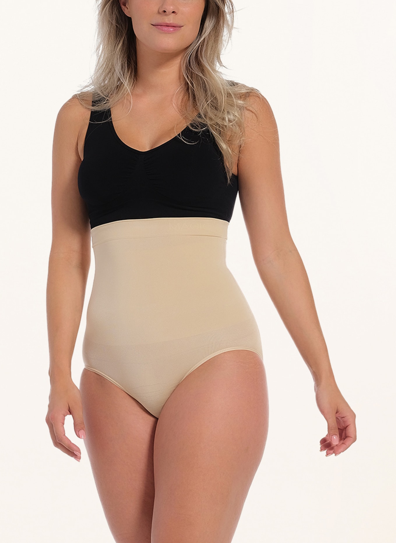 MAGIC Bodyfashion Shape briefs COMFORT WAISTNIPPER with push up effect, Color: BEIGE (Image 6)