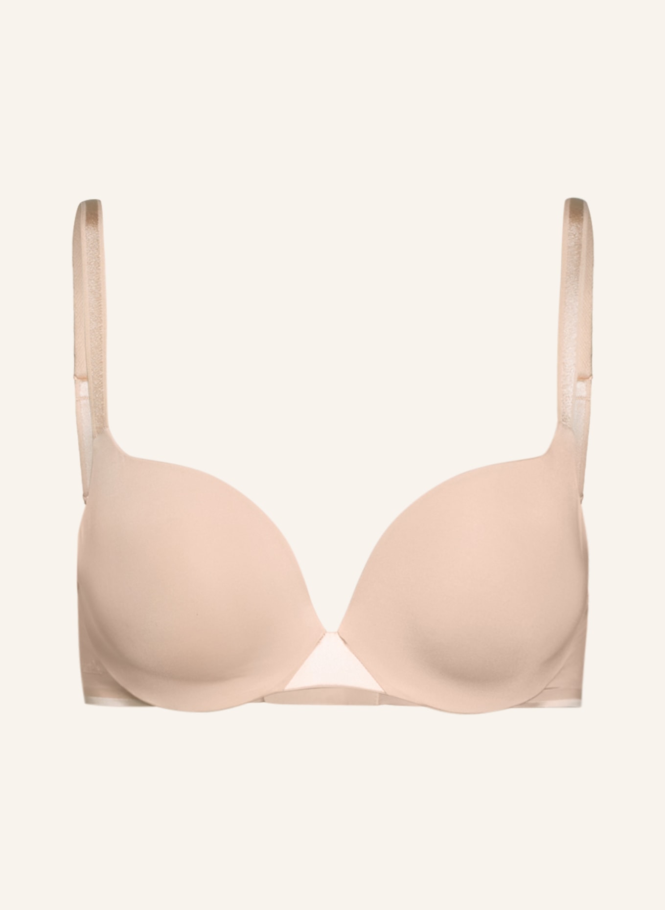 CHANTELLE Push-up bra ESSENTIAL, Color: CREAM (Image 1)