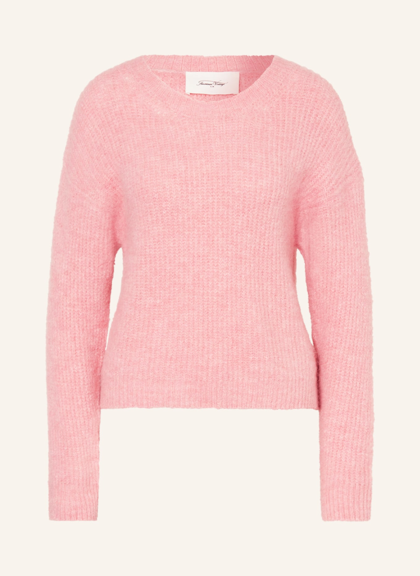 American Vintage Pullover EAST mit Alpaka: ROSA