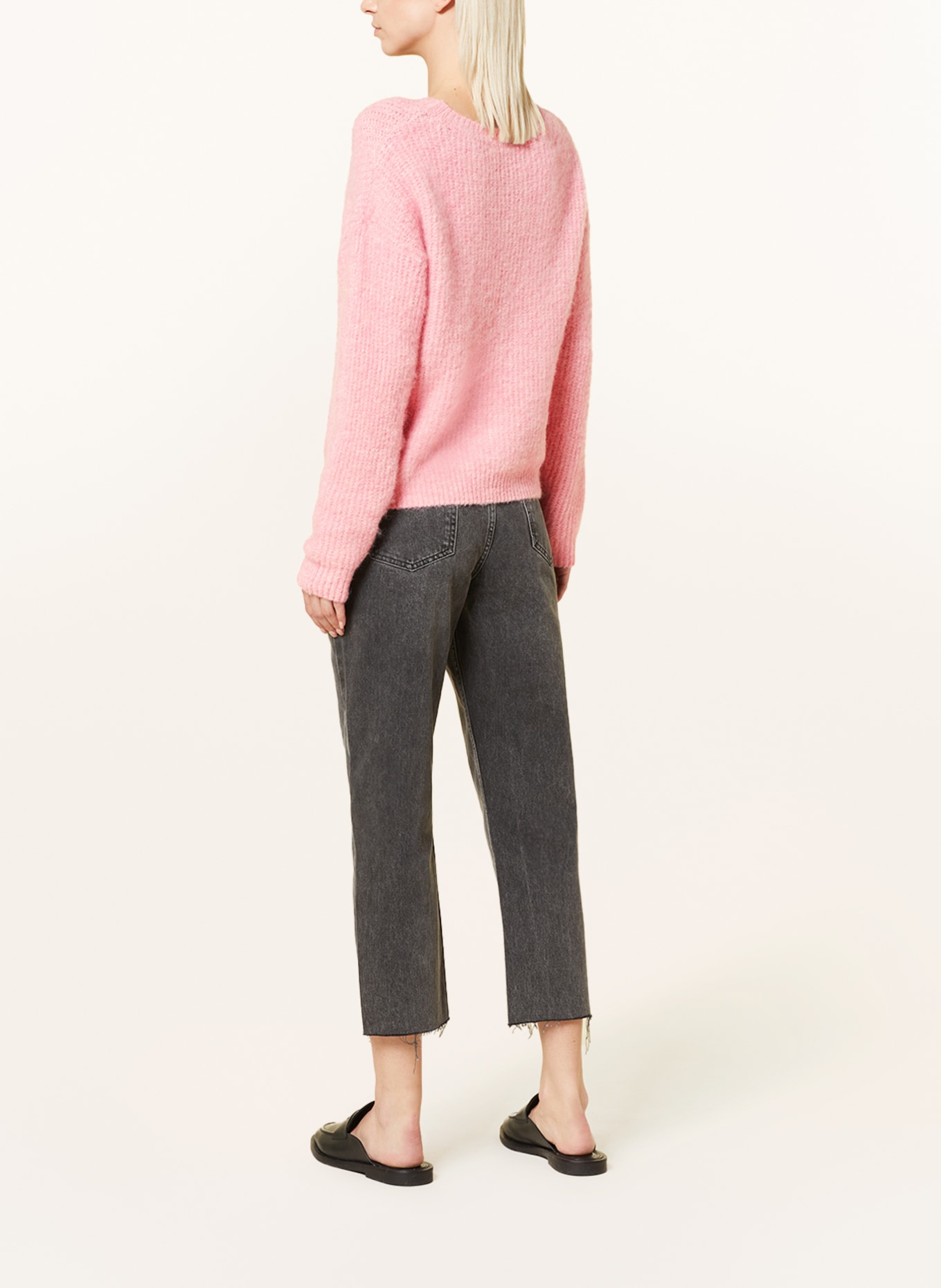 American Vintage Pullover EAST mit Alpaka: ROSA