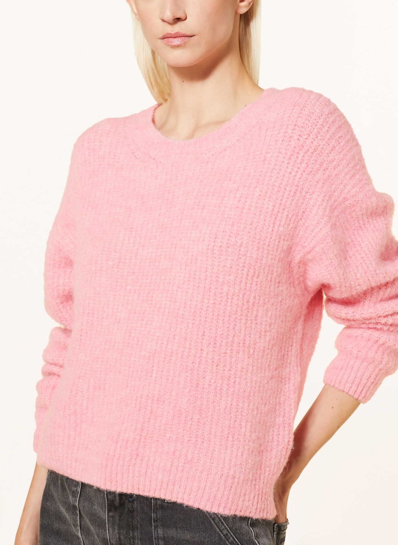 American Vintage Pullover EAST mit Alpaka: ROSA