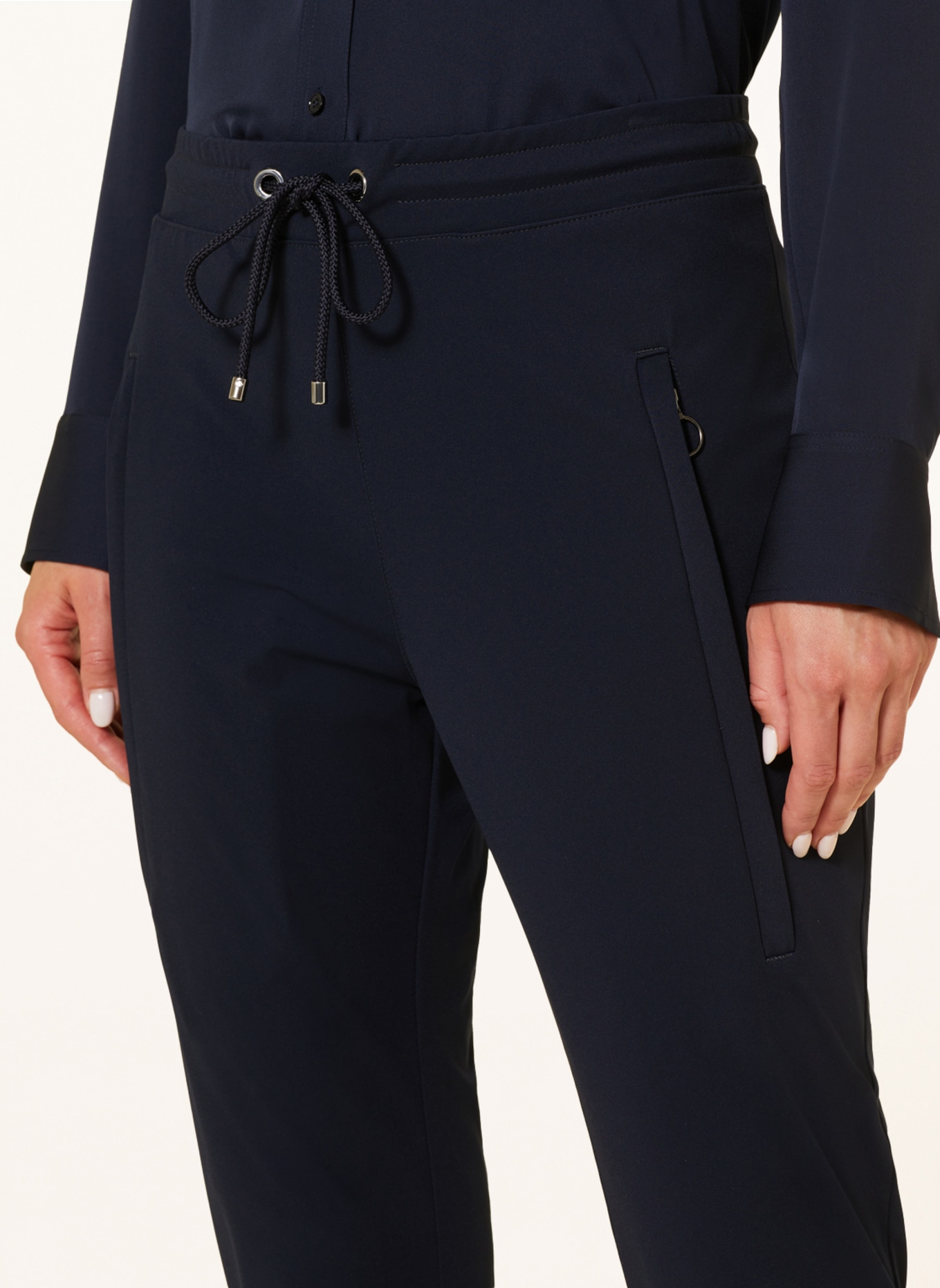 MAC Spodnie 7/8 FUTURE w stylu dresowym, Kolor: GRANATOWY (Obrazek 5)