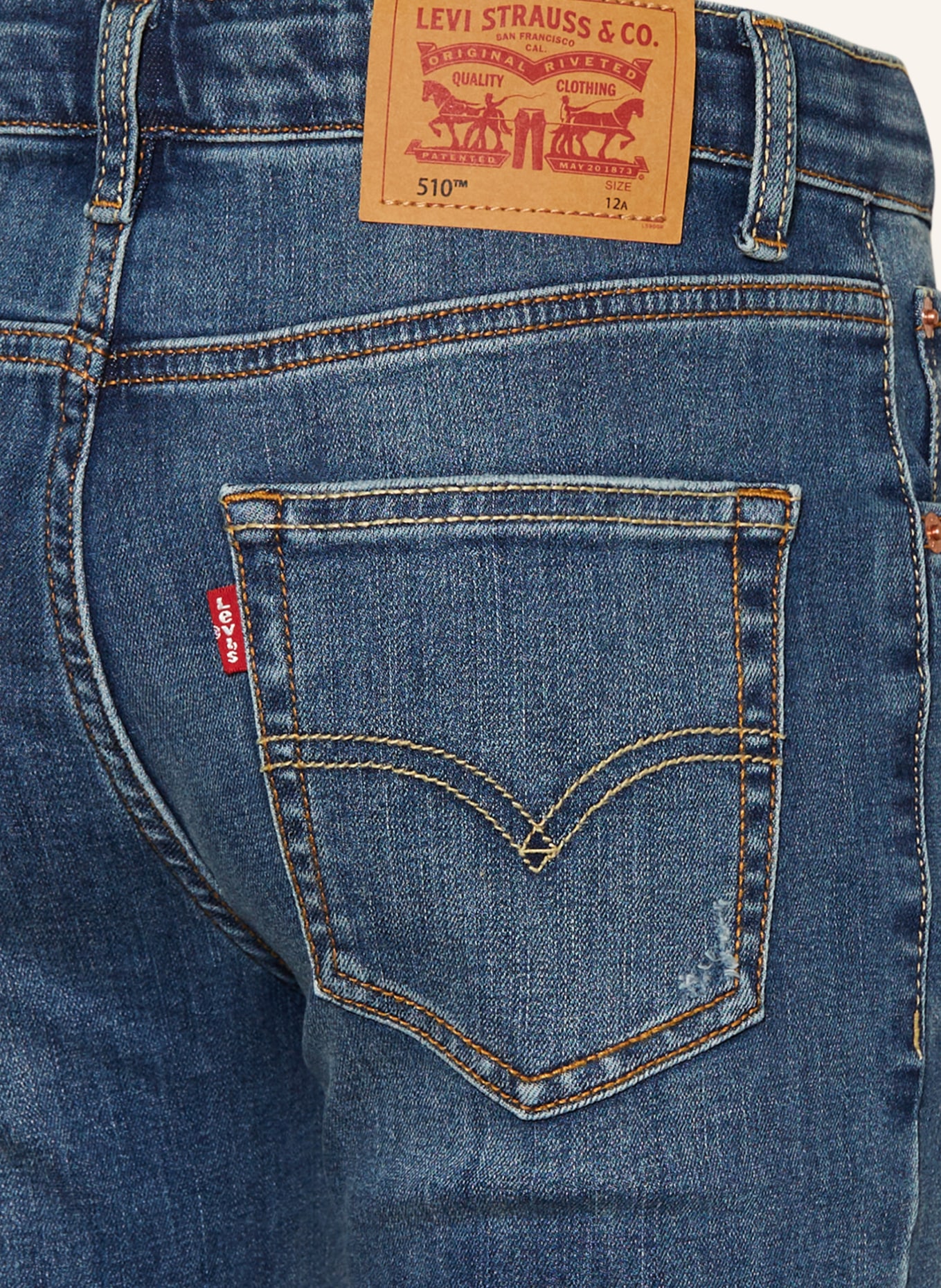 Levi's® Jeans 510 Skinny Fit , Farbe: BLAU (Bild 3)