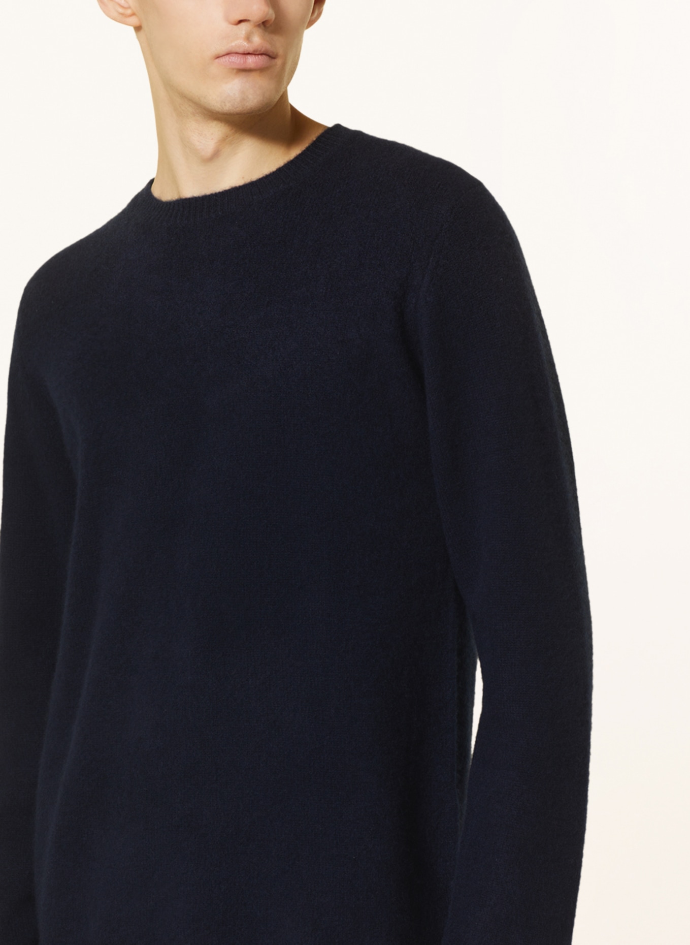 Juvia Cashmere sweater, Color: DARK BLUE (Image 4)