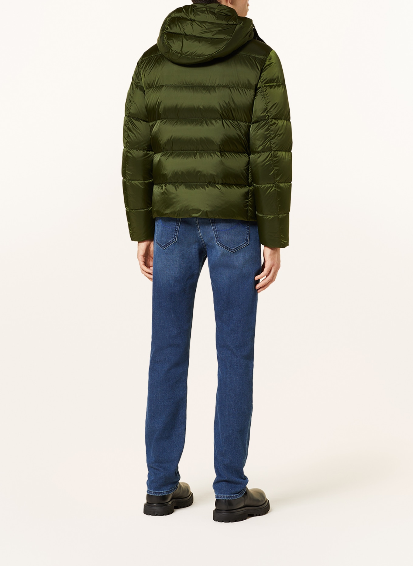 MOORER Down jacket BRETT, Color: GREEN (Image 3)