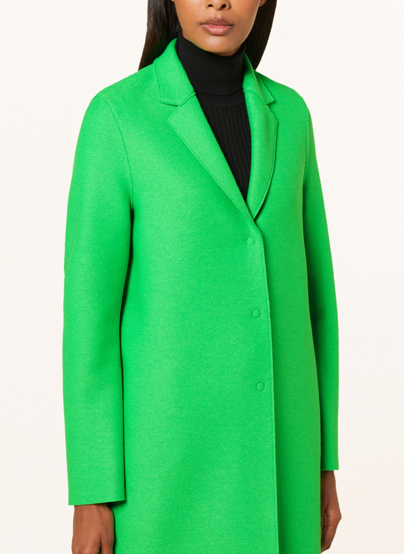 Harris wharf london green coat discount