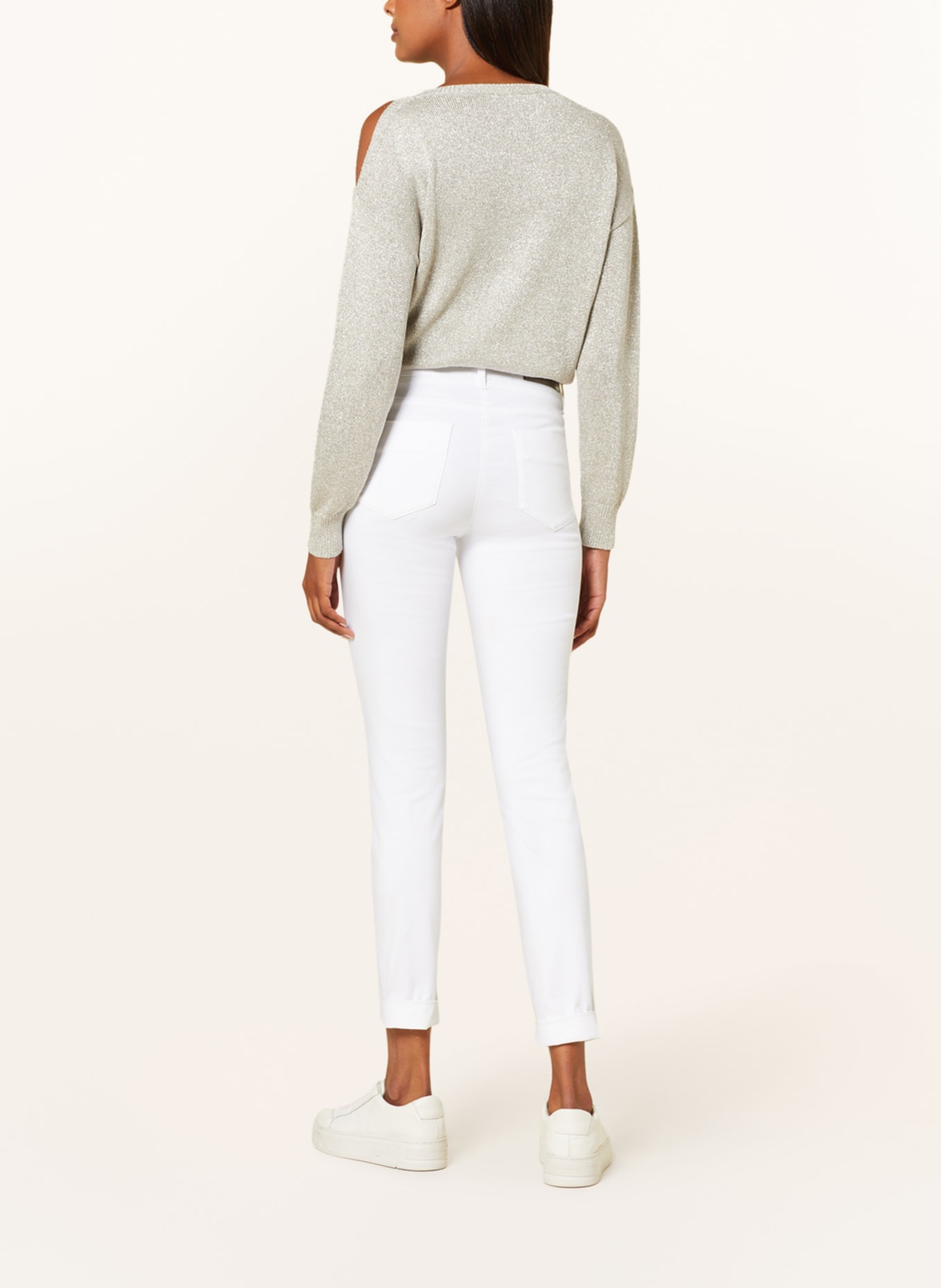 LUISA CERANO Spodnie , Kolor: 100 WHITE (Obrazek 3)