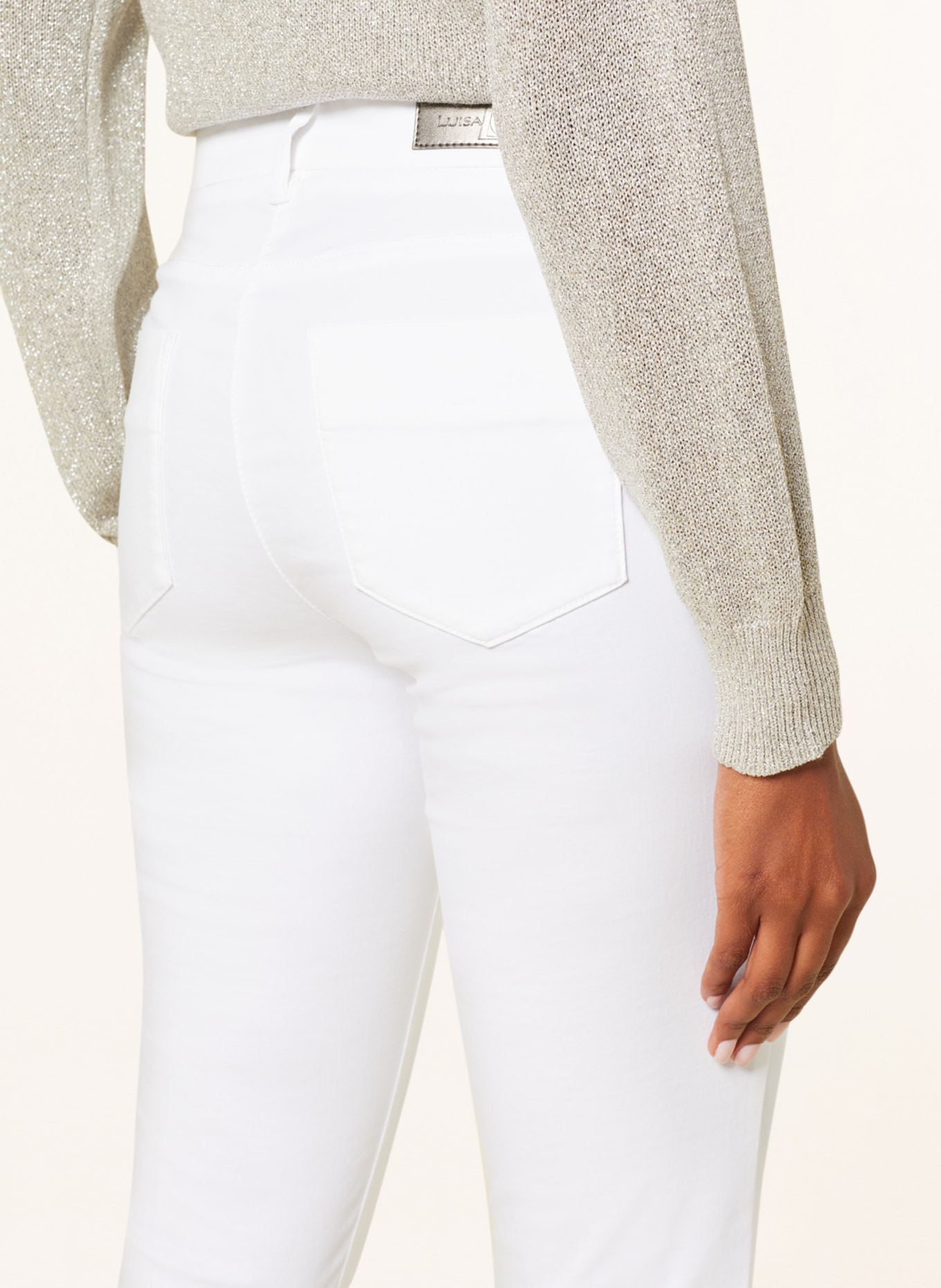 LUISA CERANO Spodnie , Kolor: 100 WHITE (Obrazek 5)