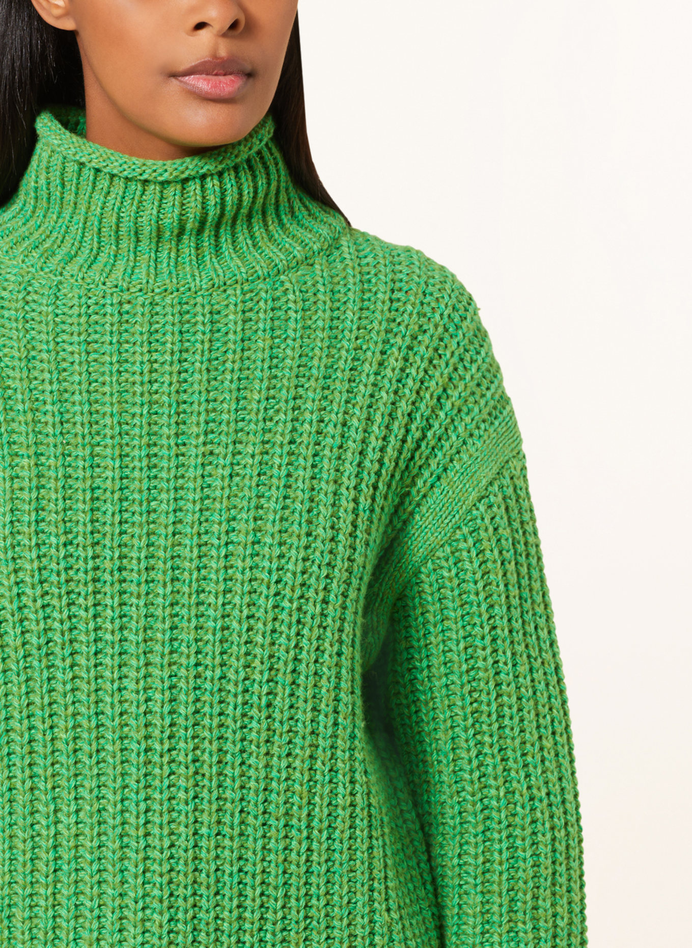 Barbour Turtleneck sweater , Color: GREEN (Image 4)