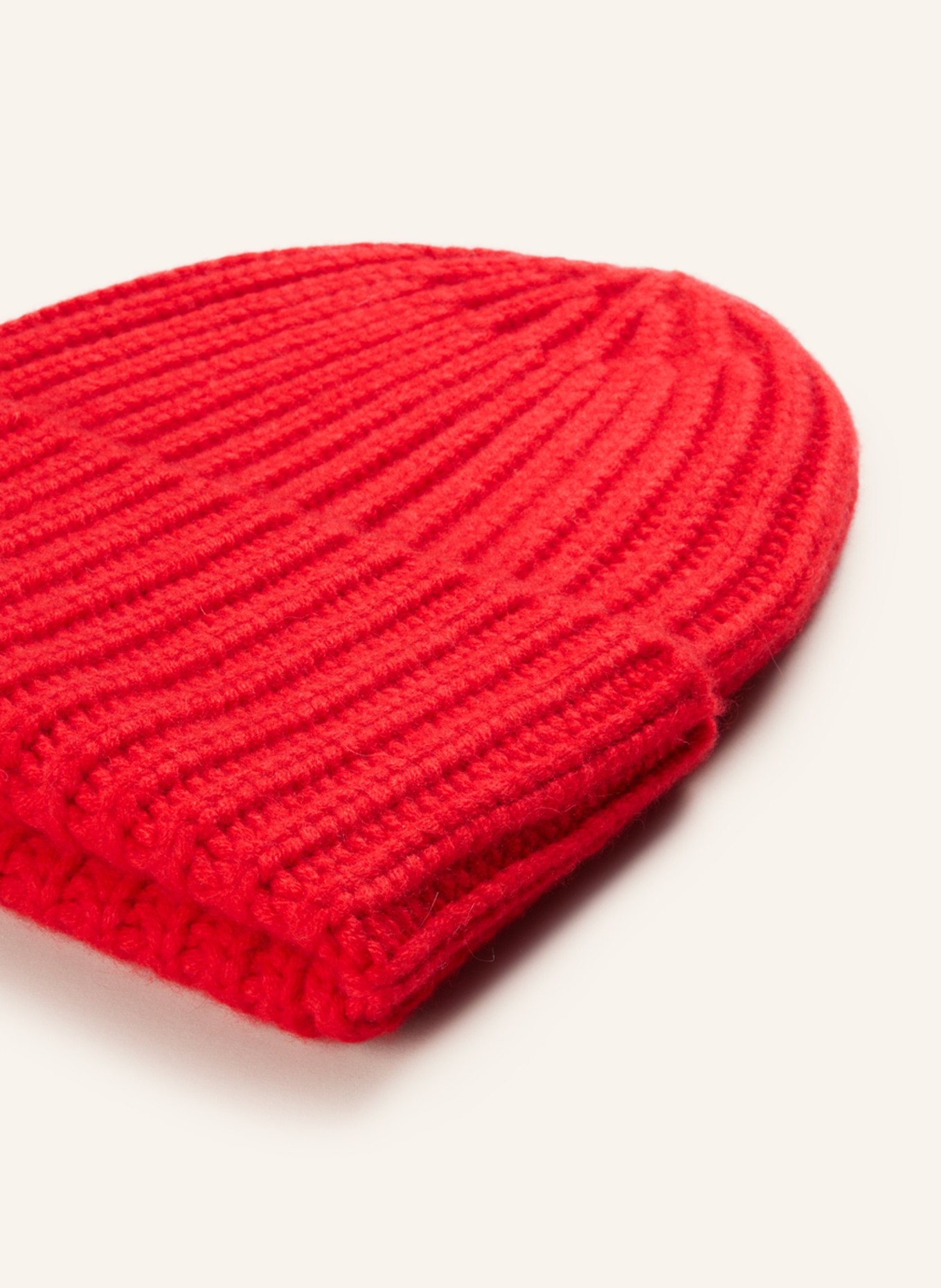 HURRAY Kaszmirowa czapka, Kolor: CZERWONY (Obrazek 2)