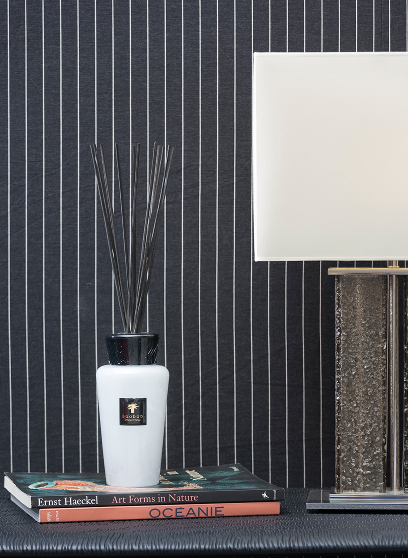 Baobab COLLECTION Raumduft PIERRE DE LUNE: HELLGRAU / SCHWARZ