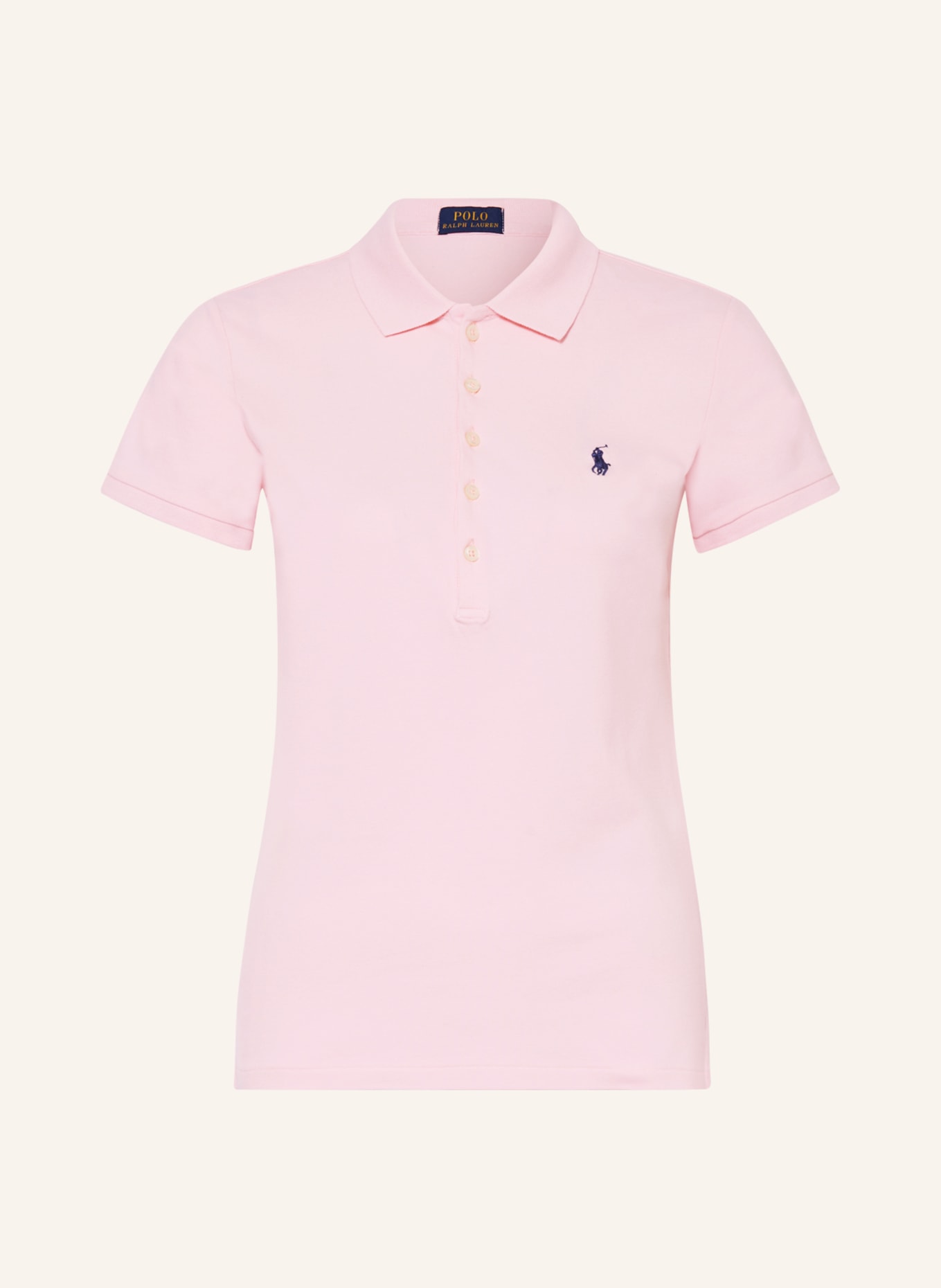 POLO RALPH LAUREN Piqué polo shirt, Color: PINK (Image 1)