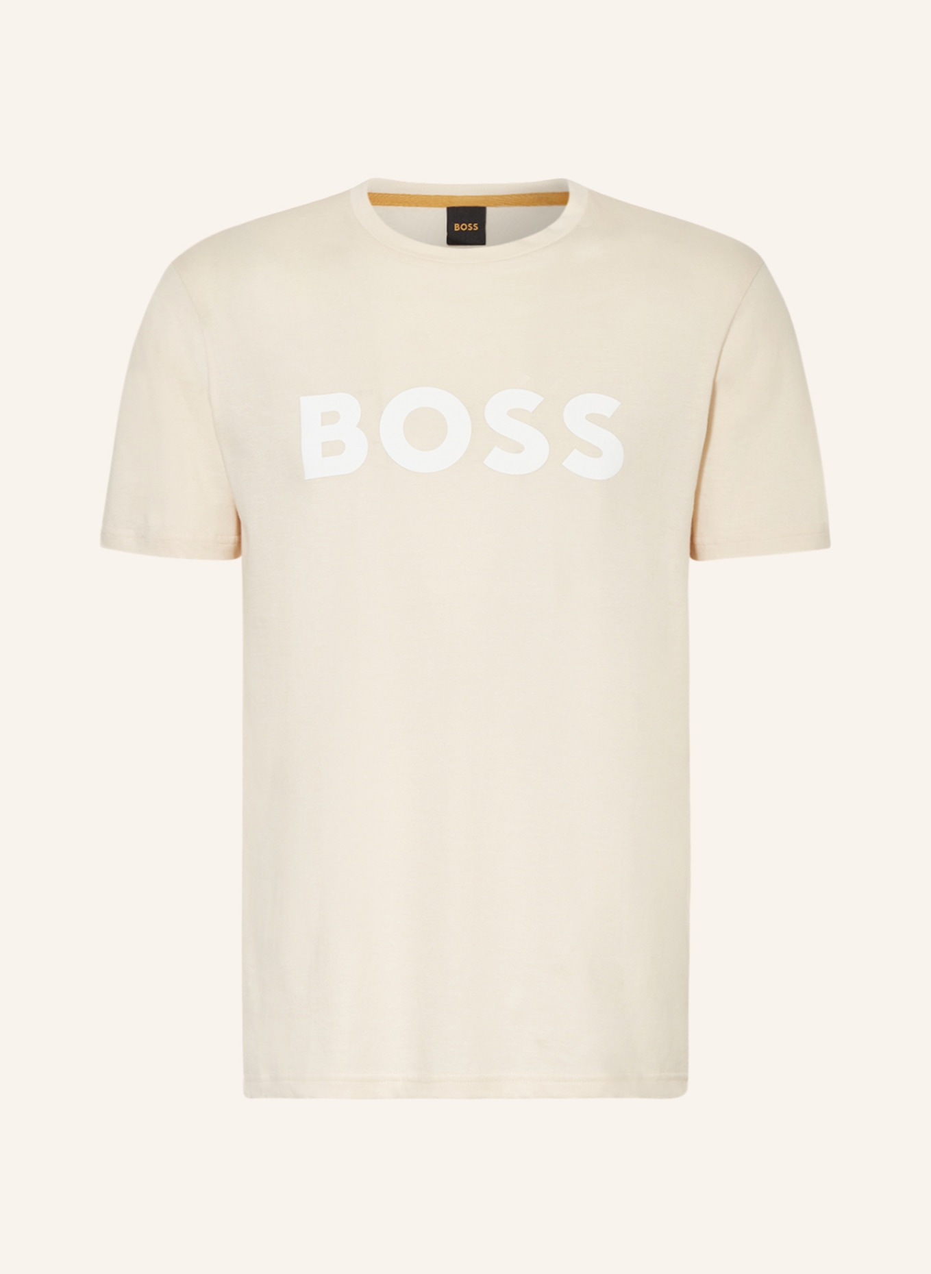 BOSS T-shirt THINKING, Color: BEIGE (Image 1)