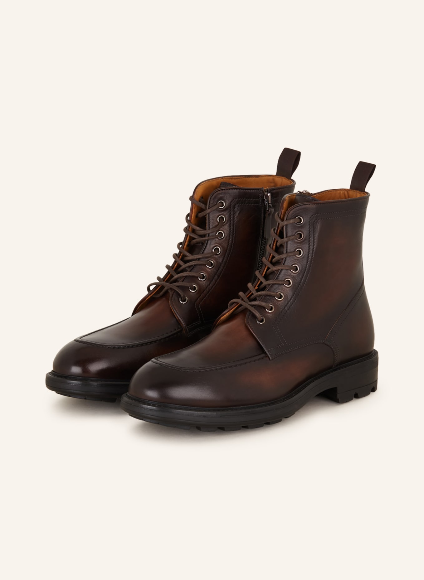 MAGNANNI Lace-up boots BOLTIARCADE, Color: BROWN (Image 1)