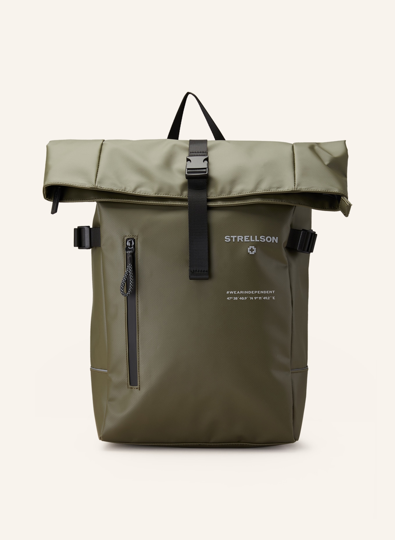 STRELLSON Rucksack STOCKWELL 2.0 EDDIE mit Laptop-Fach: OLIV