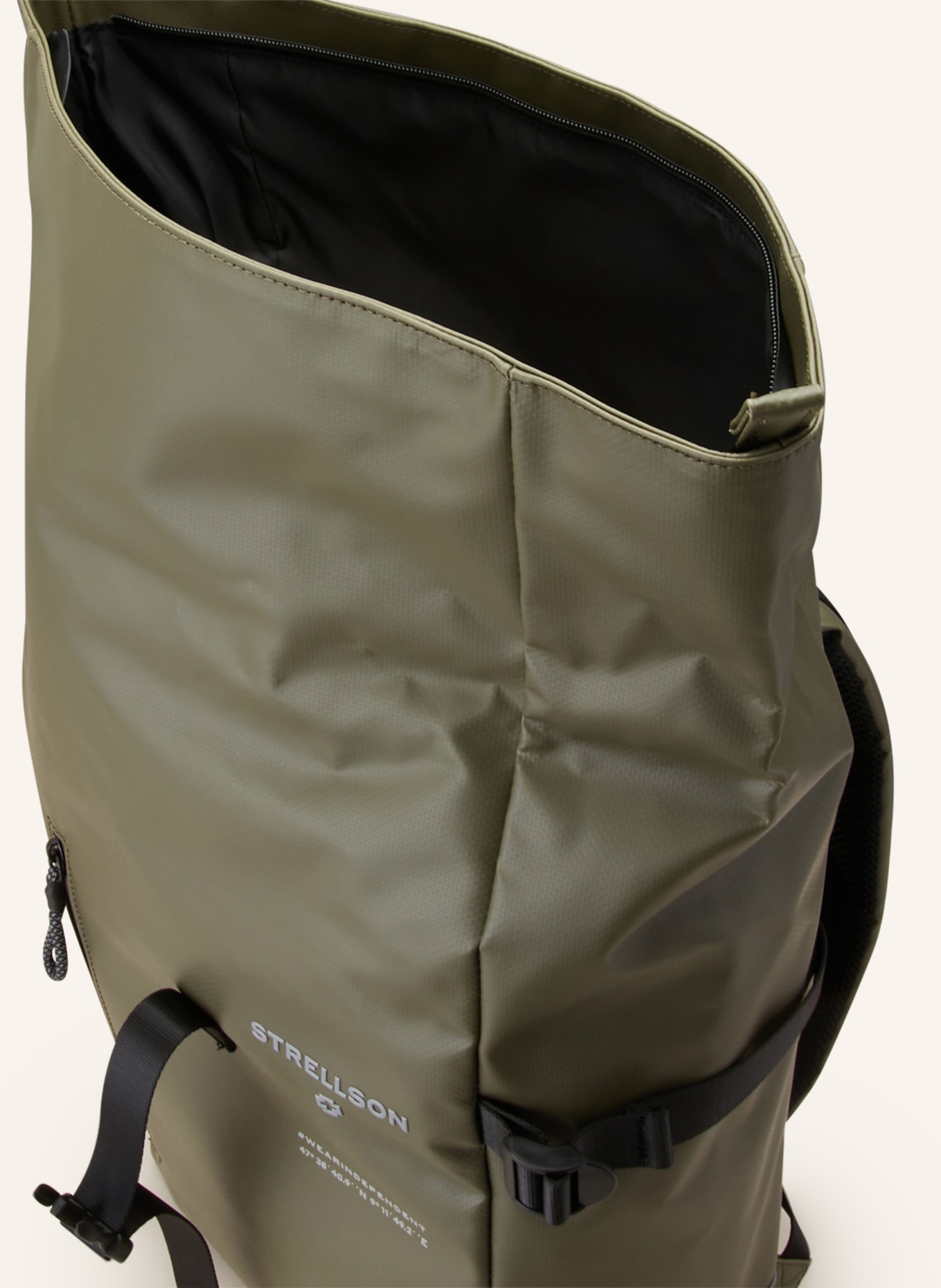 STRELLSON Rucksack STOCKWELL 2.0 EDDIE mit Laptop-Fach: OLIV