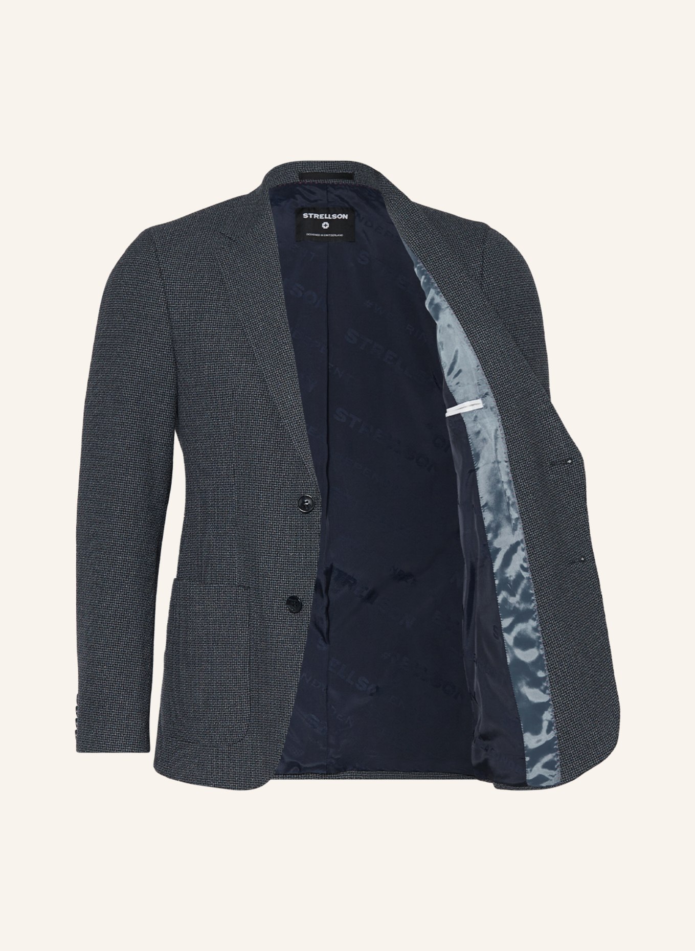 STRELLSON Suit jacket ARNDT2 slim fit , Color: 402 Dark Blue                  402 (Image 4)