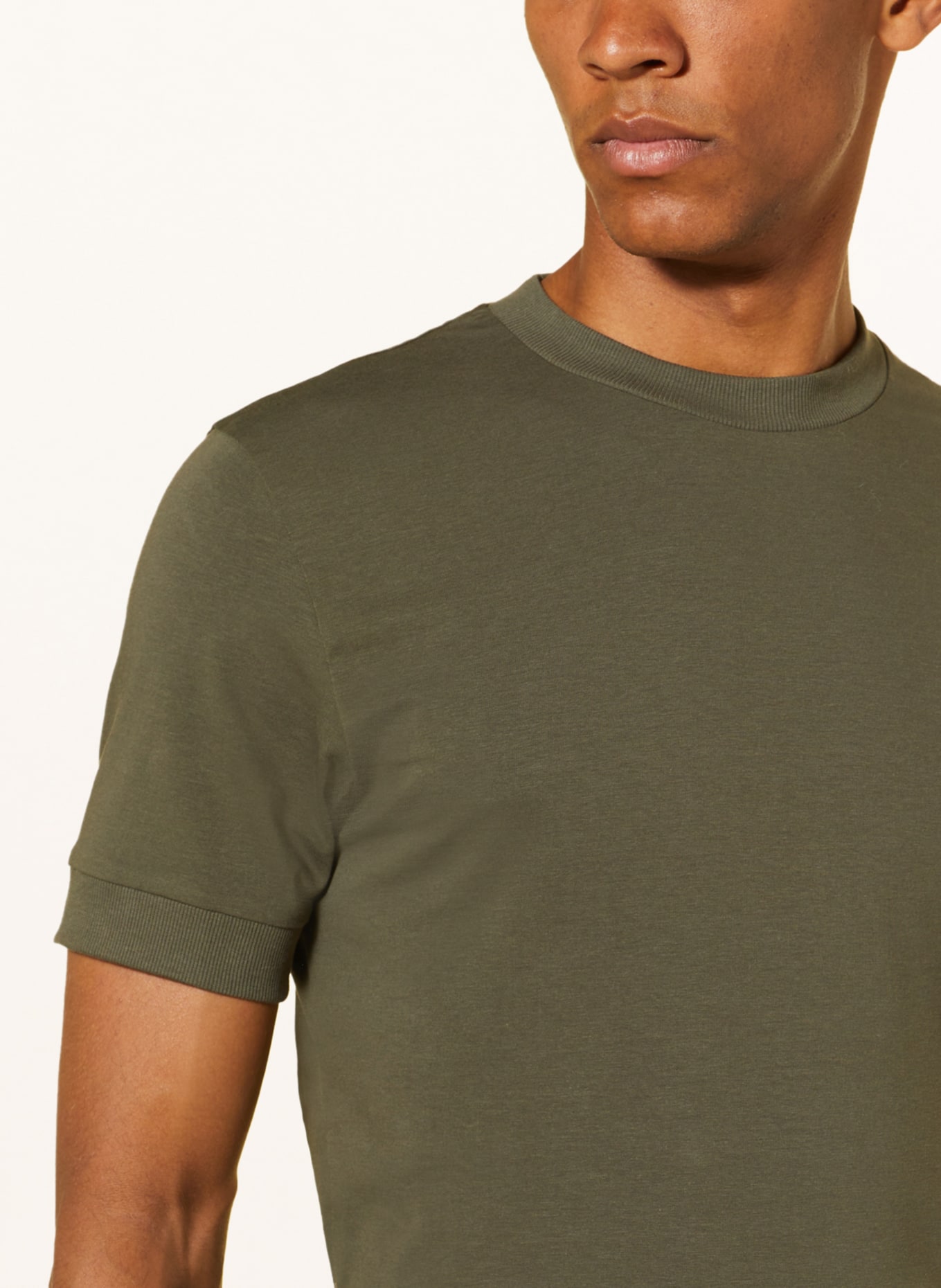DRYKORN T-Shirt ANTON, Farbe: KHAKI (Bild 4)