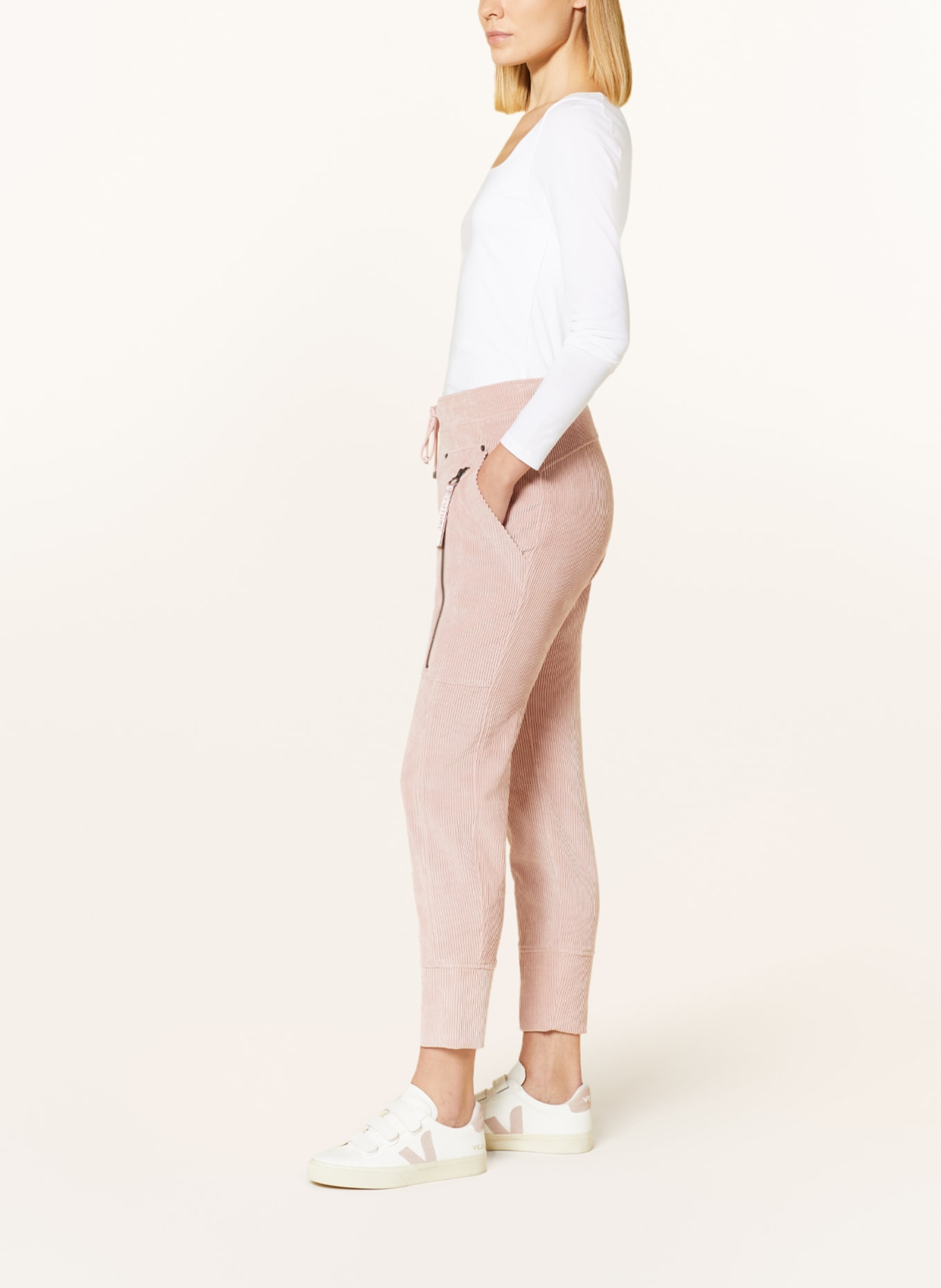 MAC Corduroy trousers FUTURE , Color: LIGHT PINK (Image 4)