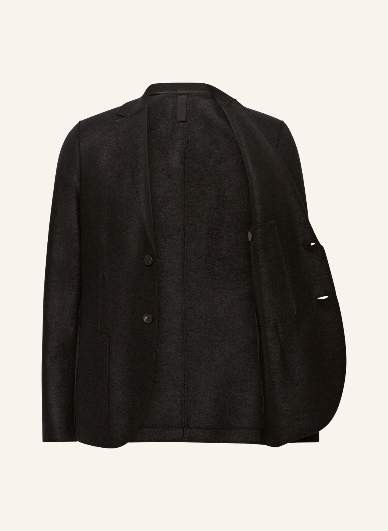 HARRIS WHARF LONDON Tailored jacket slim fit, Color: BLACK (Image 4)