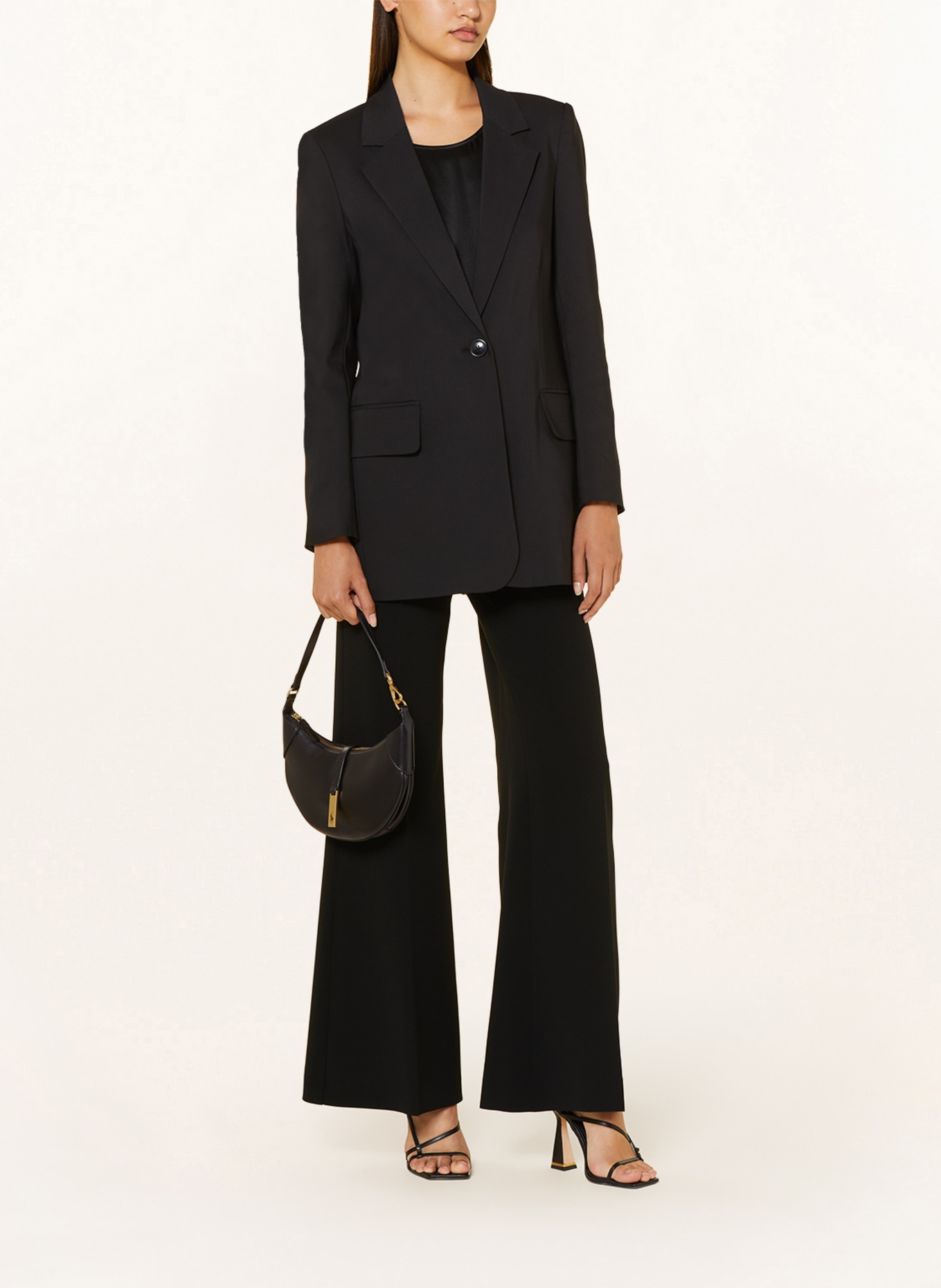 Ralph lauren black shoulder bag hot sale