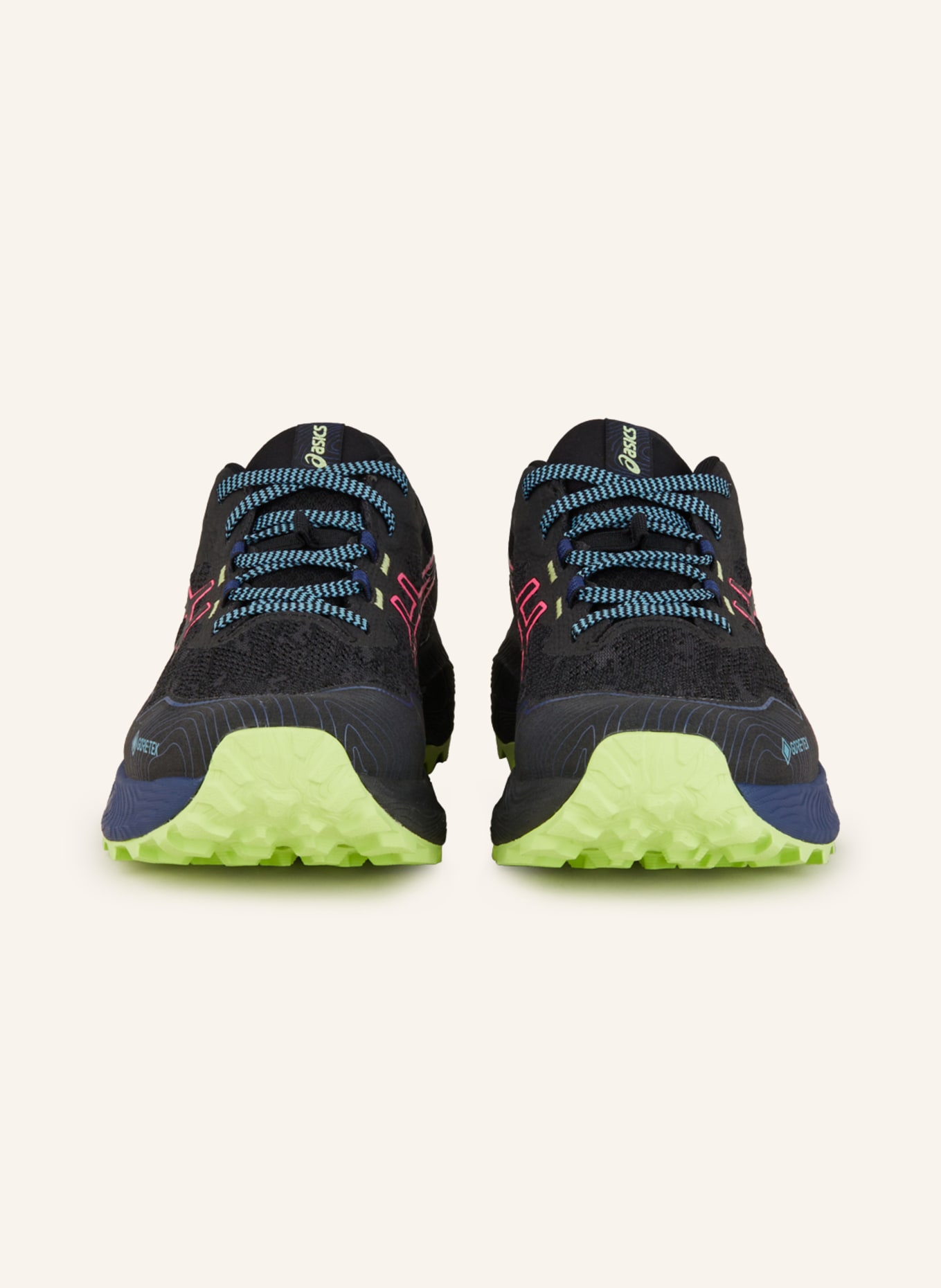 ASICS Trail running shoes GEL-TRABUCO™ 11 GTX, Color: DARK BLUE/ PINK (Image 3)