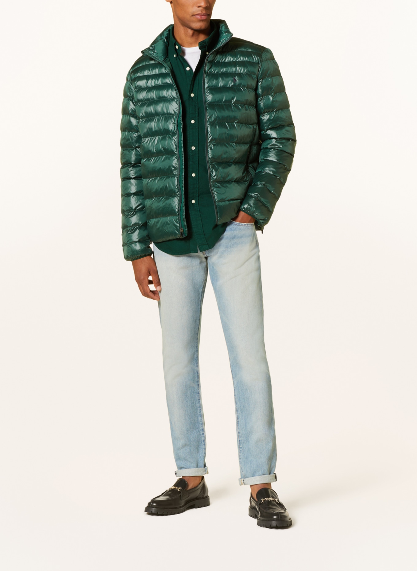 POLO RALPH LAUREN Quilted jacket, Color: GREEN (Image 2)