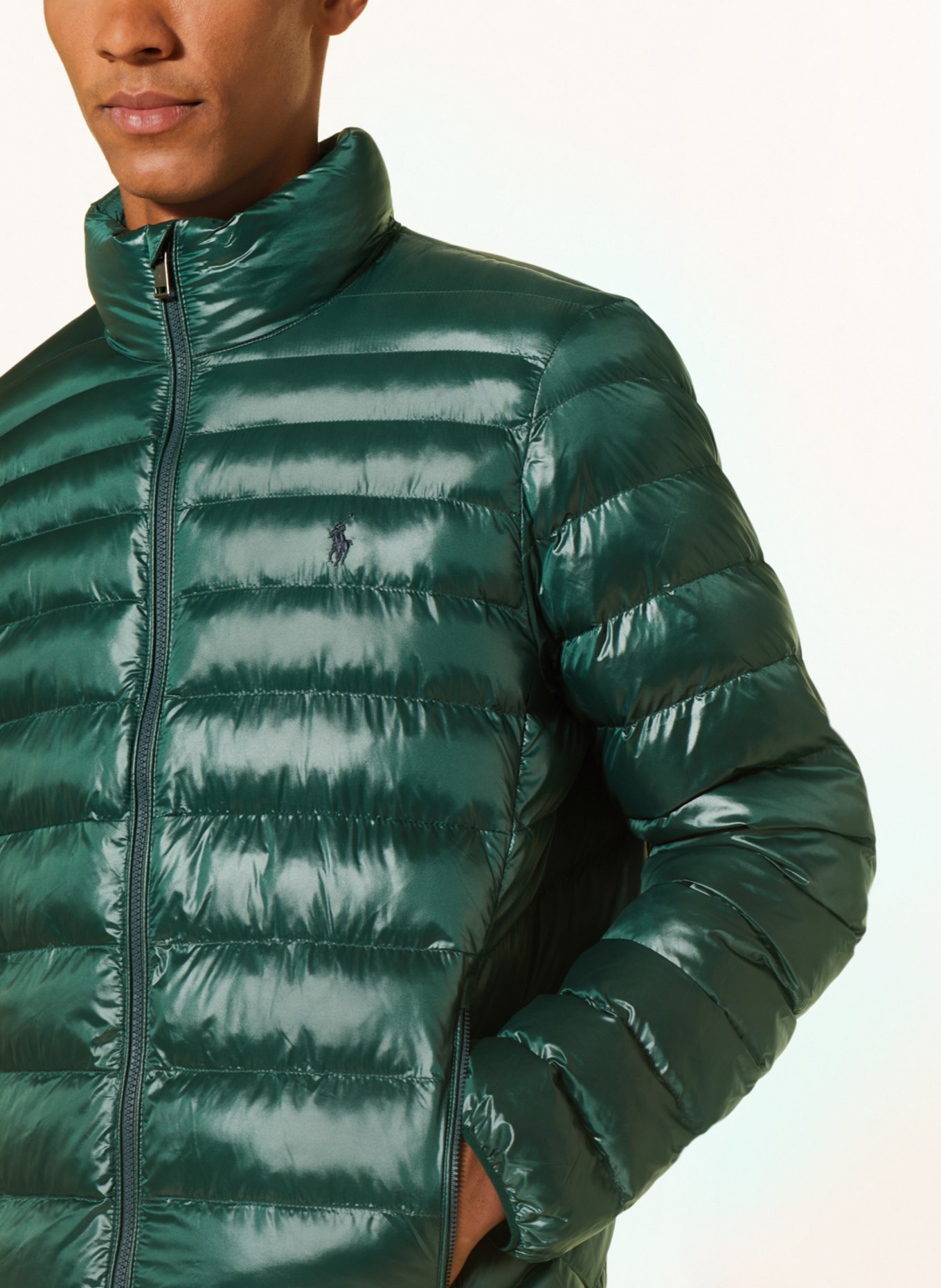 POLO RALPH LAUREN Quilted jacket, Color: GREEN (Image 4)