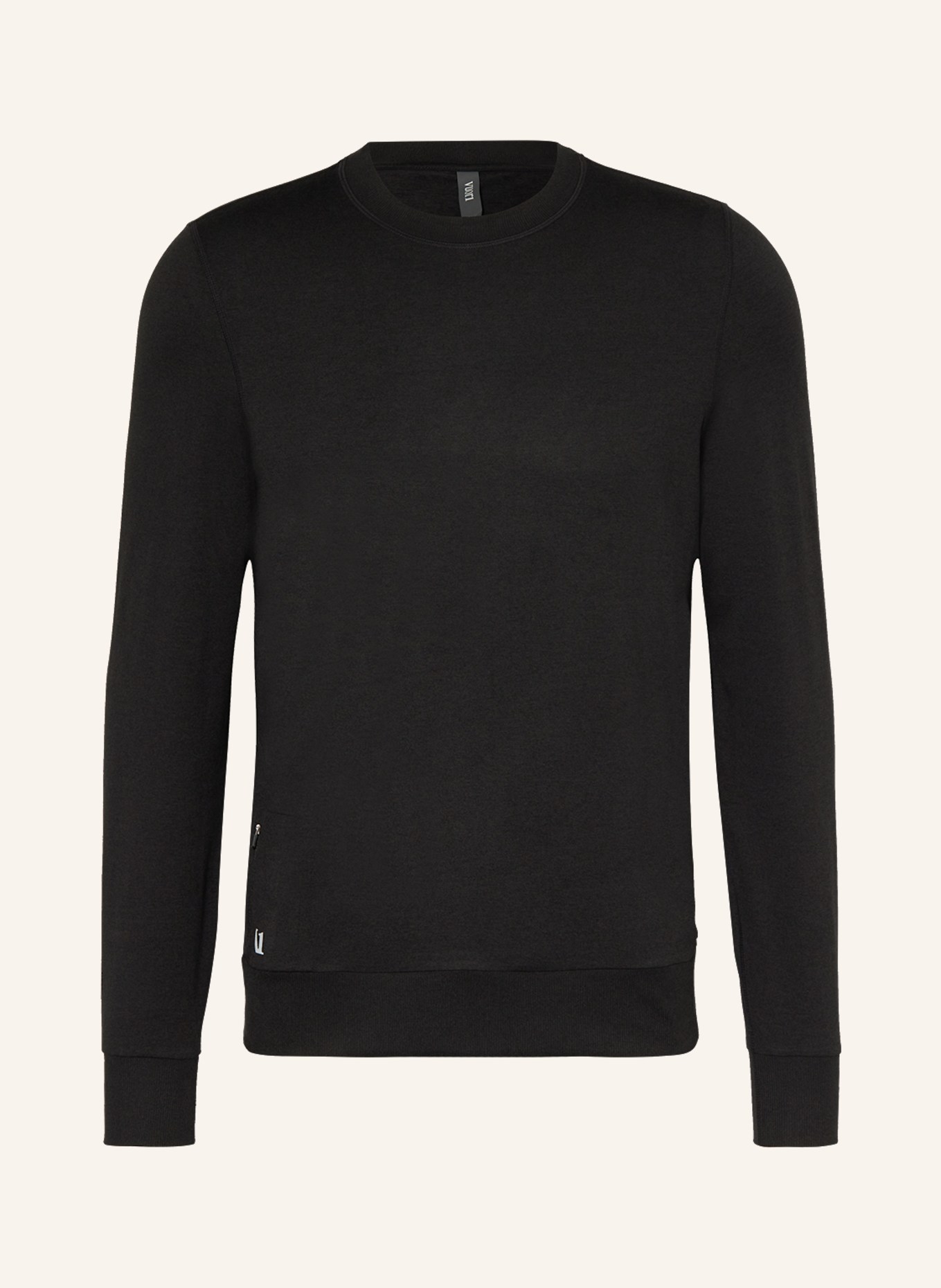 vuori Long sleeve shirt PONTO, Color: BLACK (Image 1)