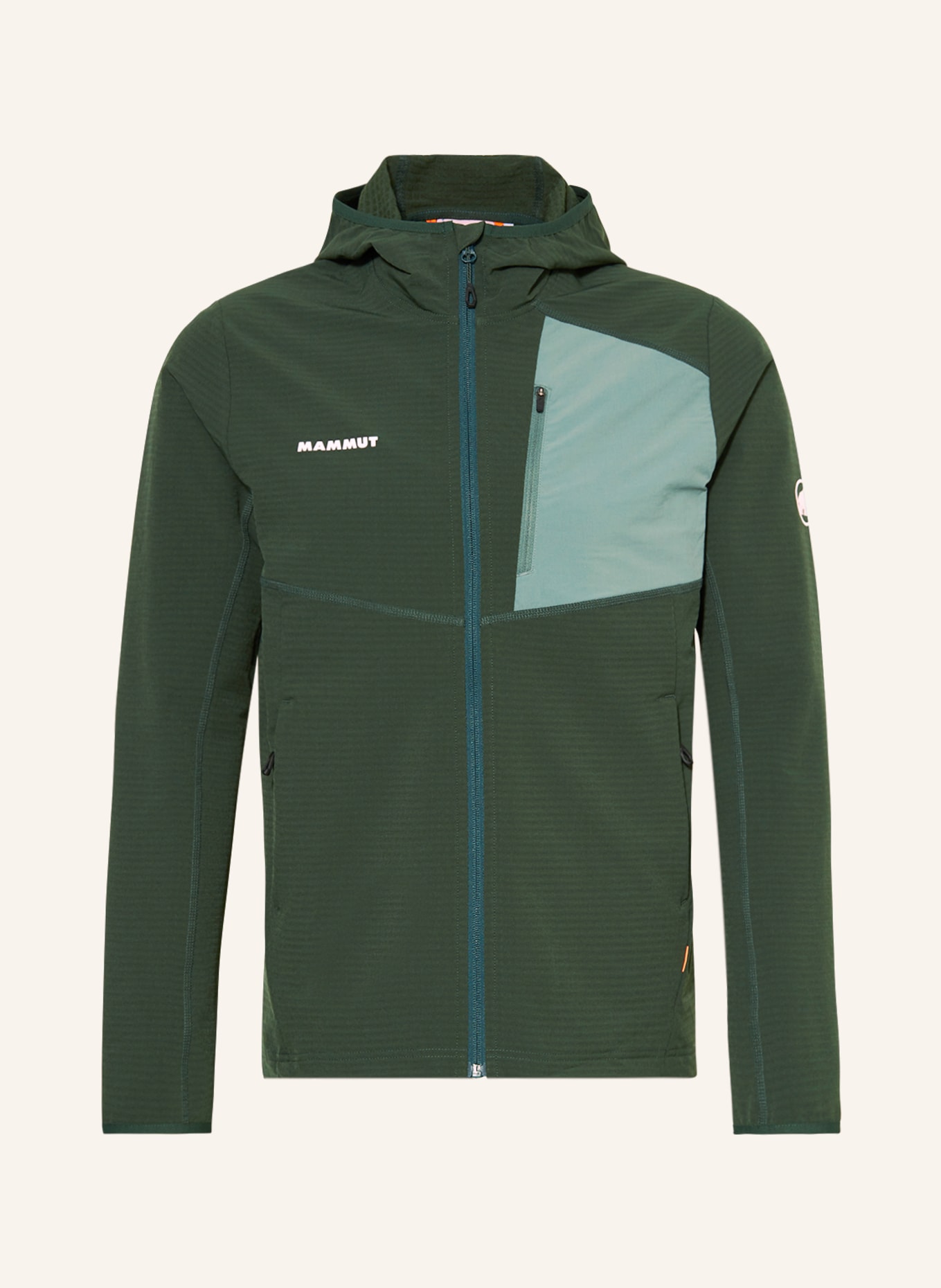 MAMMUT Mid-layer jacket MADRIS LIGHT ML, Color: GREEN (Image 1)