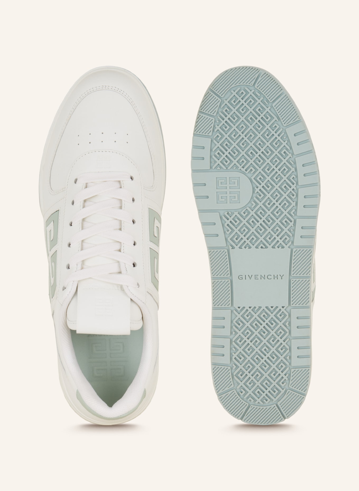 GIVENCHY Sneaker G4 , Farbe: WEISS/ MINT (Bild 5)