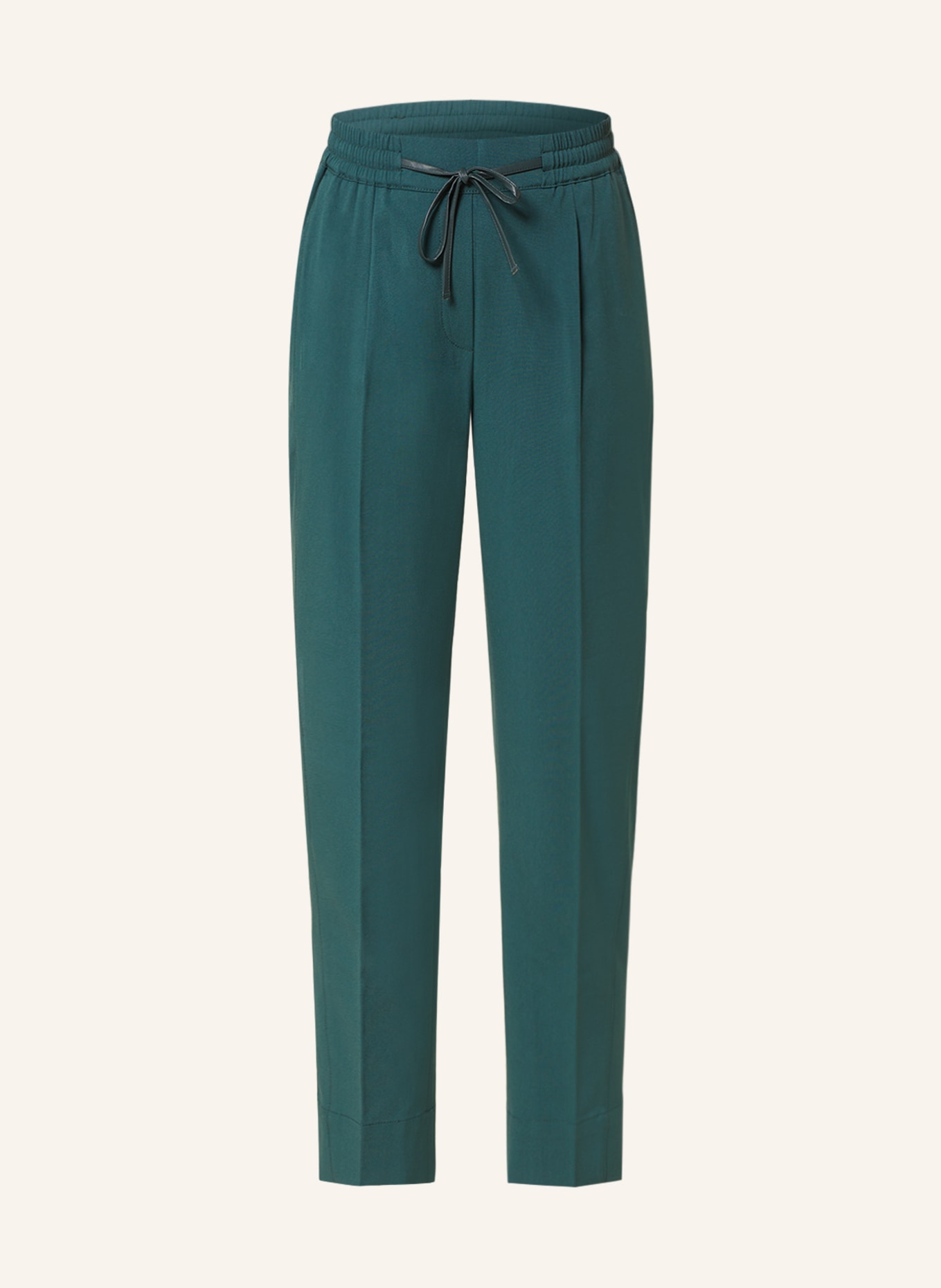 OPUS 7/8 trousers MELOSA in jogger style , Color: TEAL (Image 1)