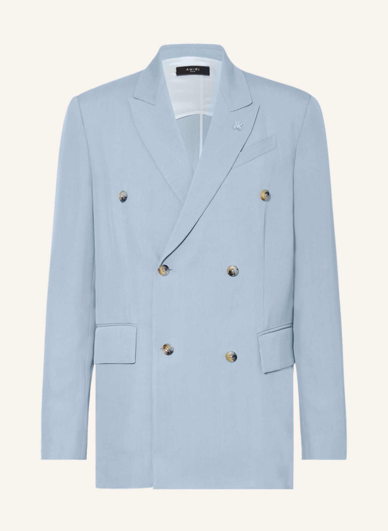 AMIRI Suit jacket regular fit, Color: LIGHT BLUE (Image 1)
